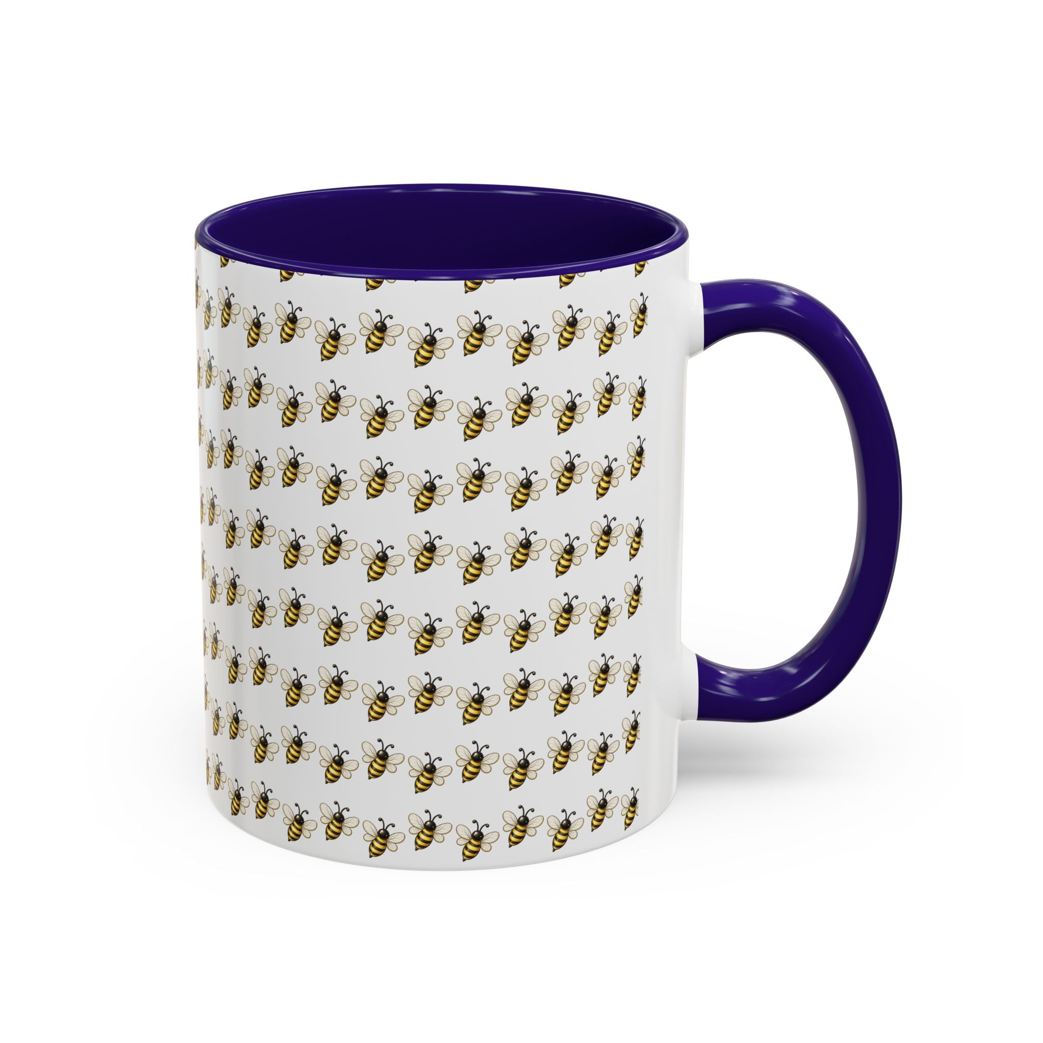 Honey Bee Pattern Mug | Ceramic Coffee Cup