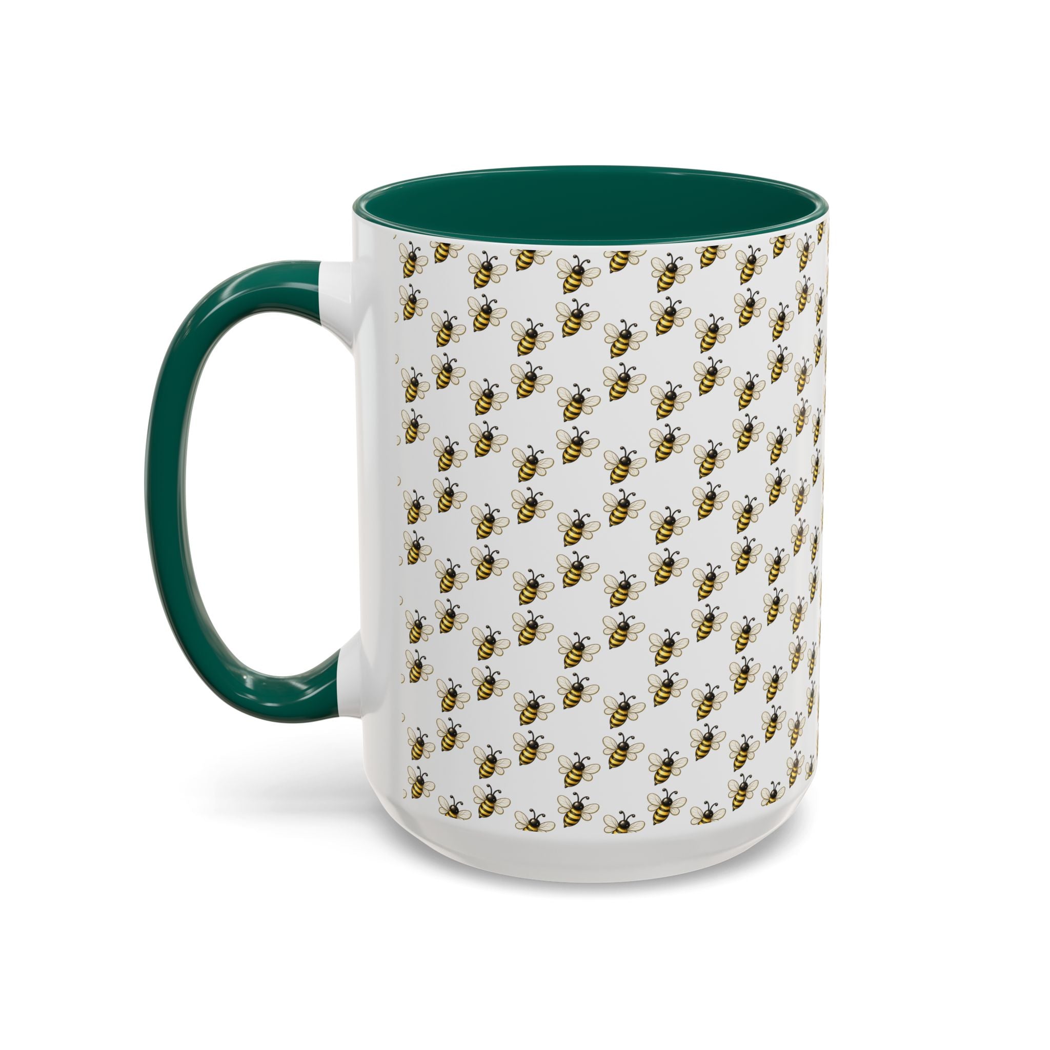 Honey Bee Pattern Mug | Ceramic Coffee Cup