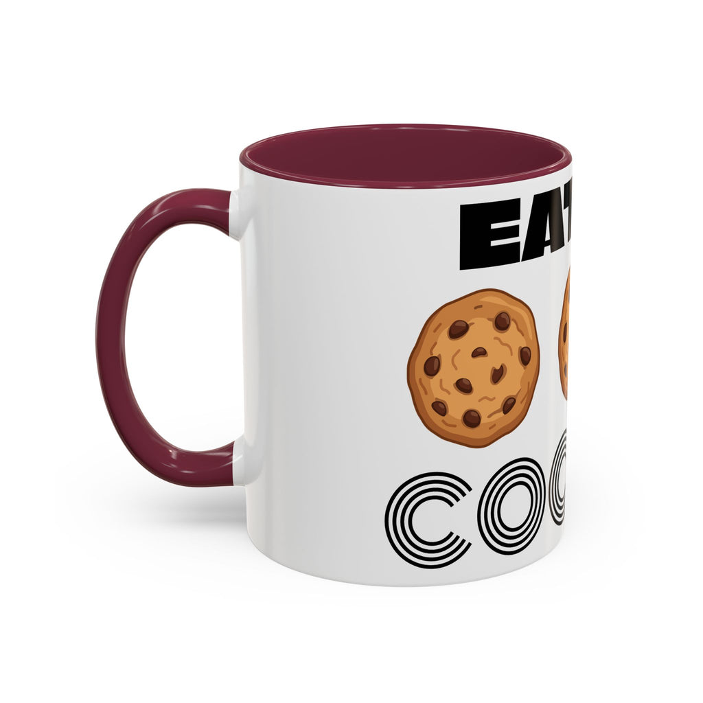 Eat My Cookies Mug | Chocolate Chip Cookie Illustration