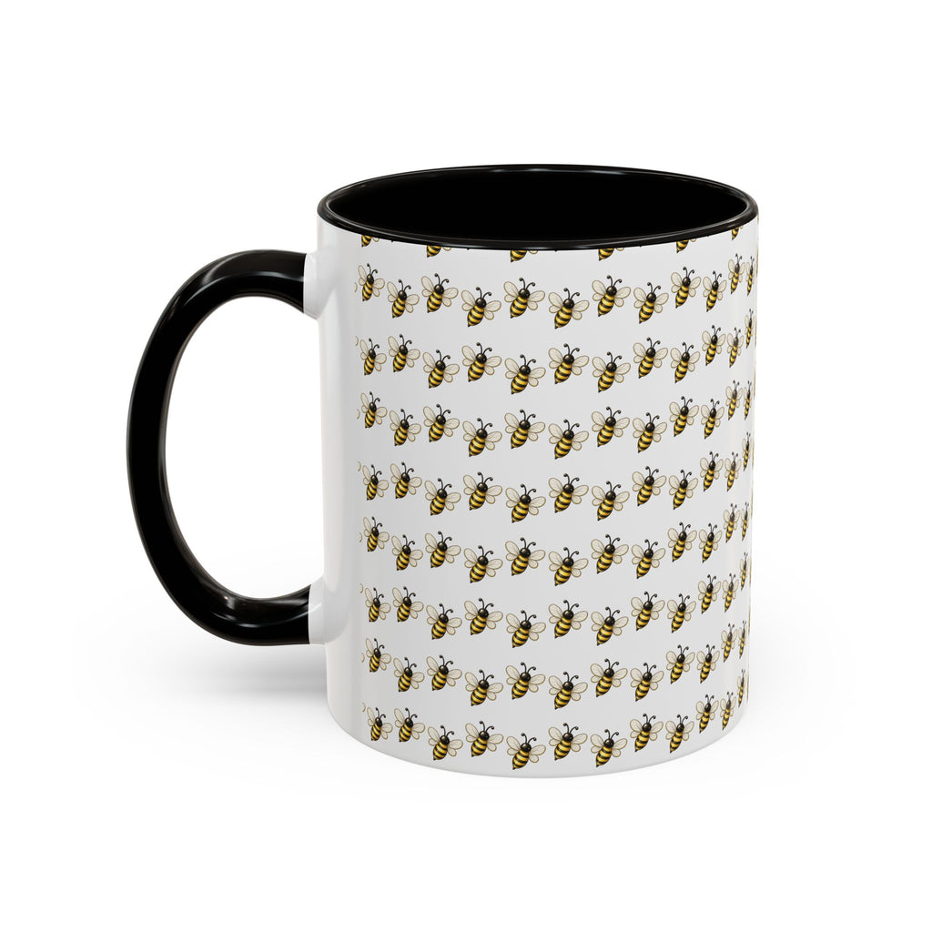 Honey Bee Pattern Mug | Ceramic Coffee Cup