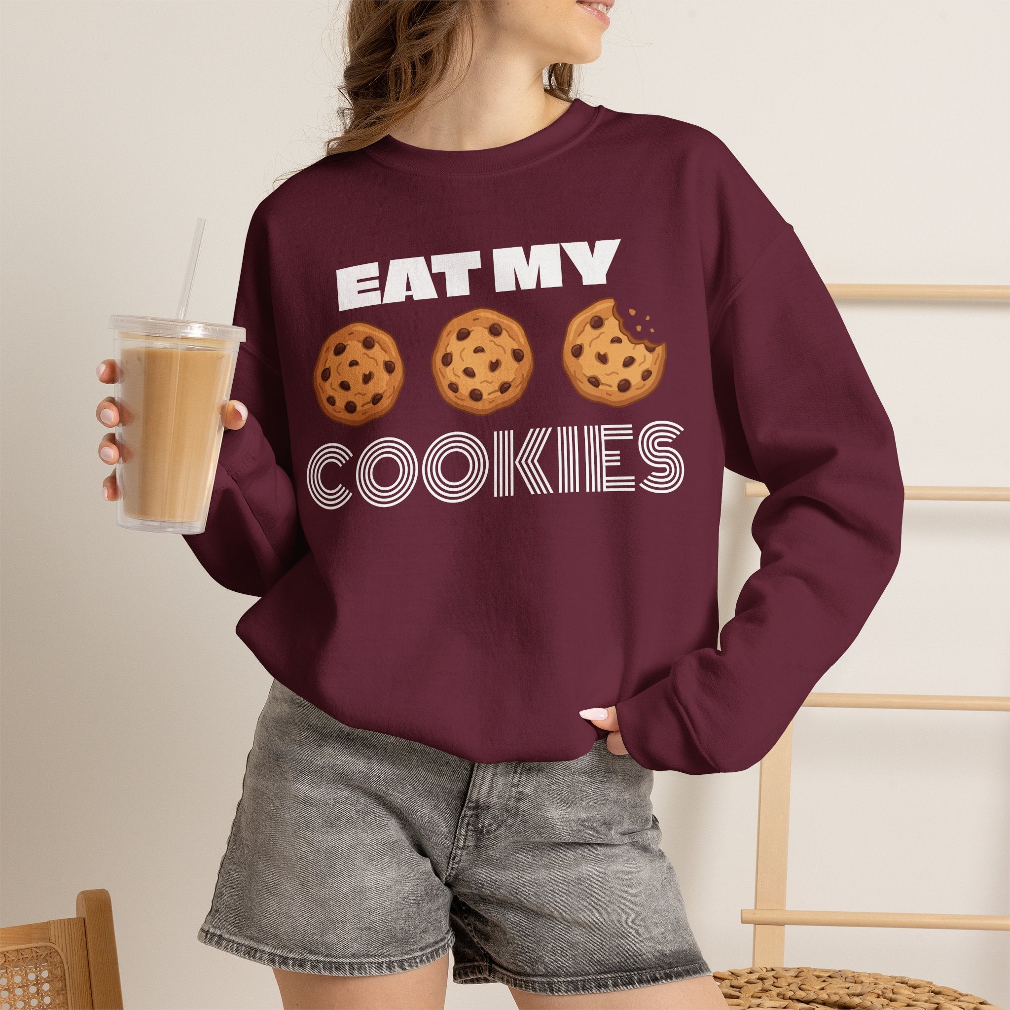 Chocolate Chip Cookies sweatshirt | cookie design