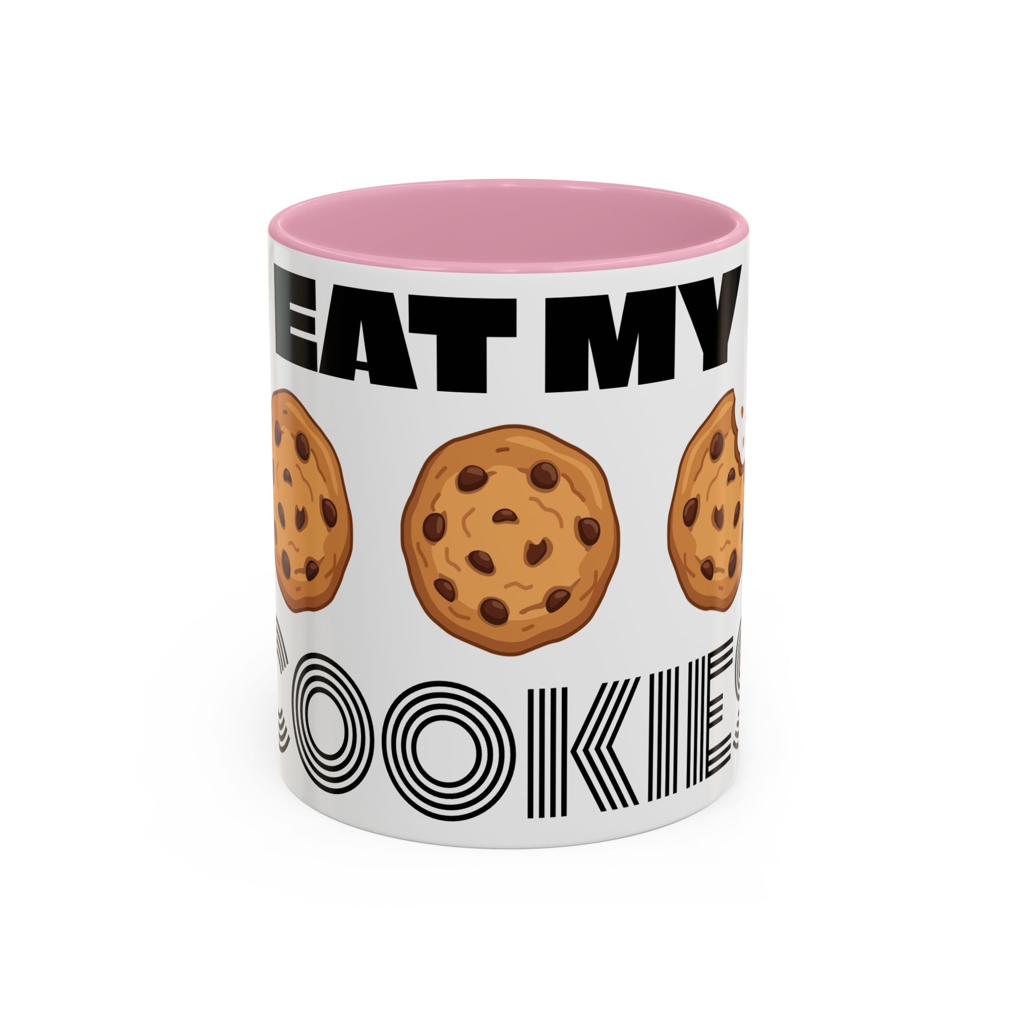 Eat My Cookies Mug | Chocolate Chip Cookie Illustration