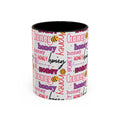 Honey Script Pattern Mug | Colorful Ceramic Mug