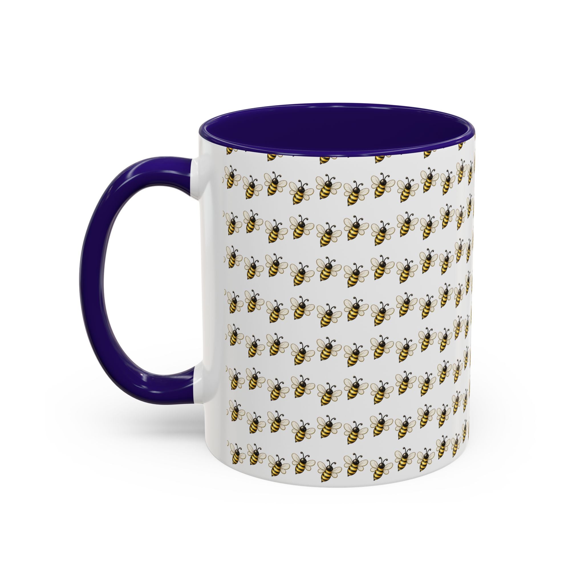 Honey Bee Pattern Mug | Ceramic Coffee Cup