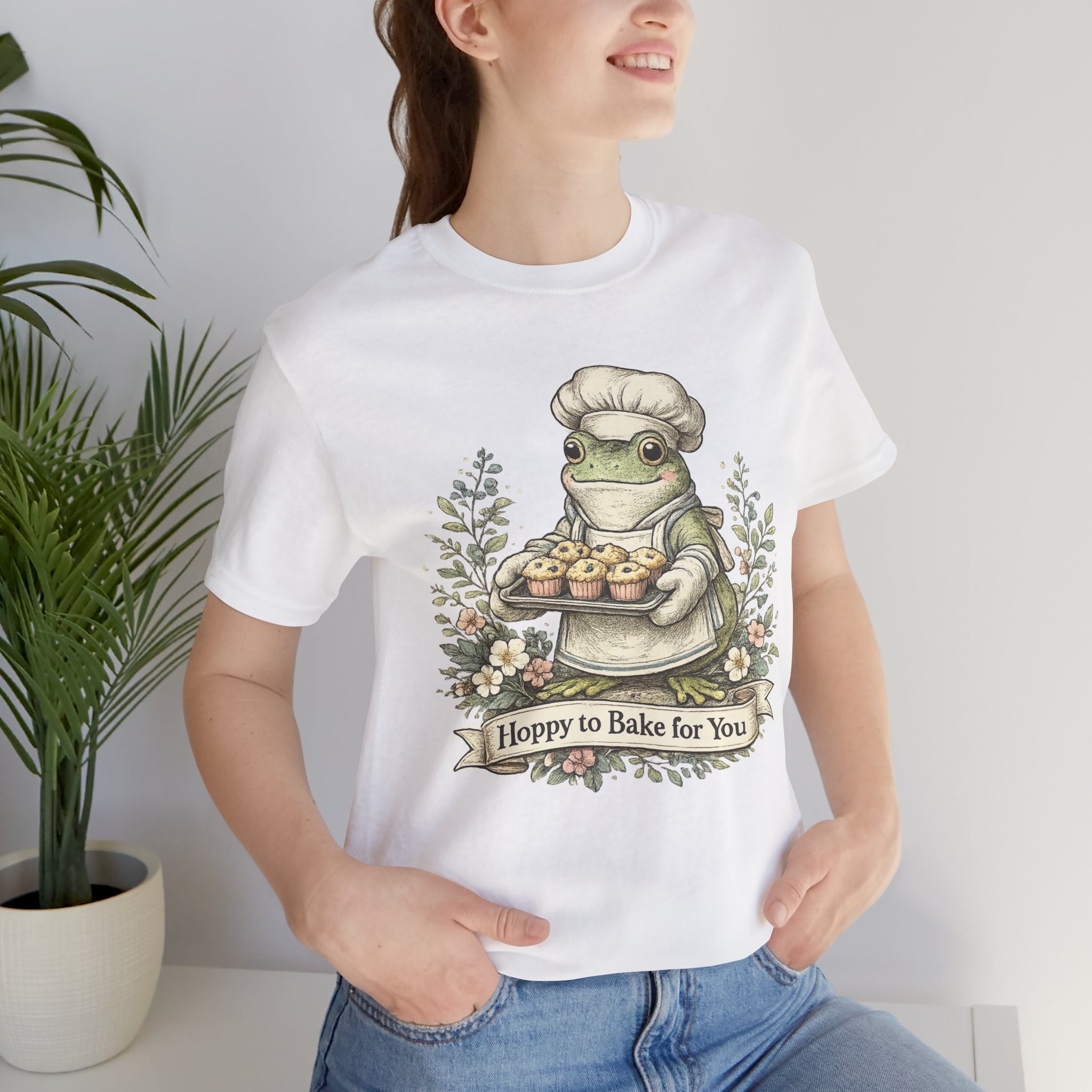 Hoppy to Bake for You Tee | Baking Illustration Shirt