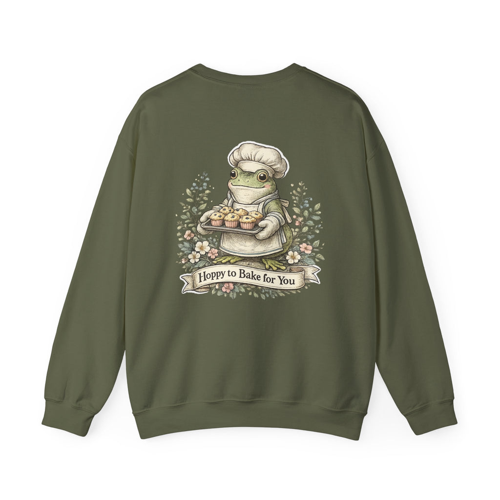 Hops Baking Co. Sweatshirt | Vintage Bakery Design