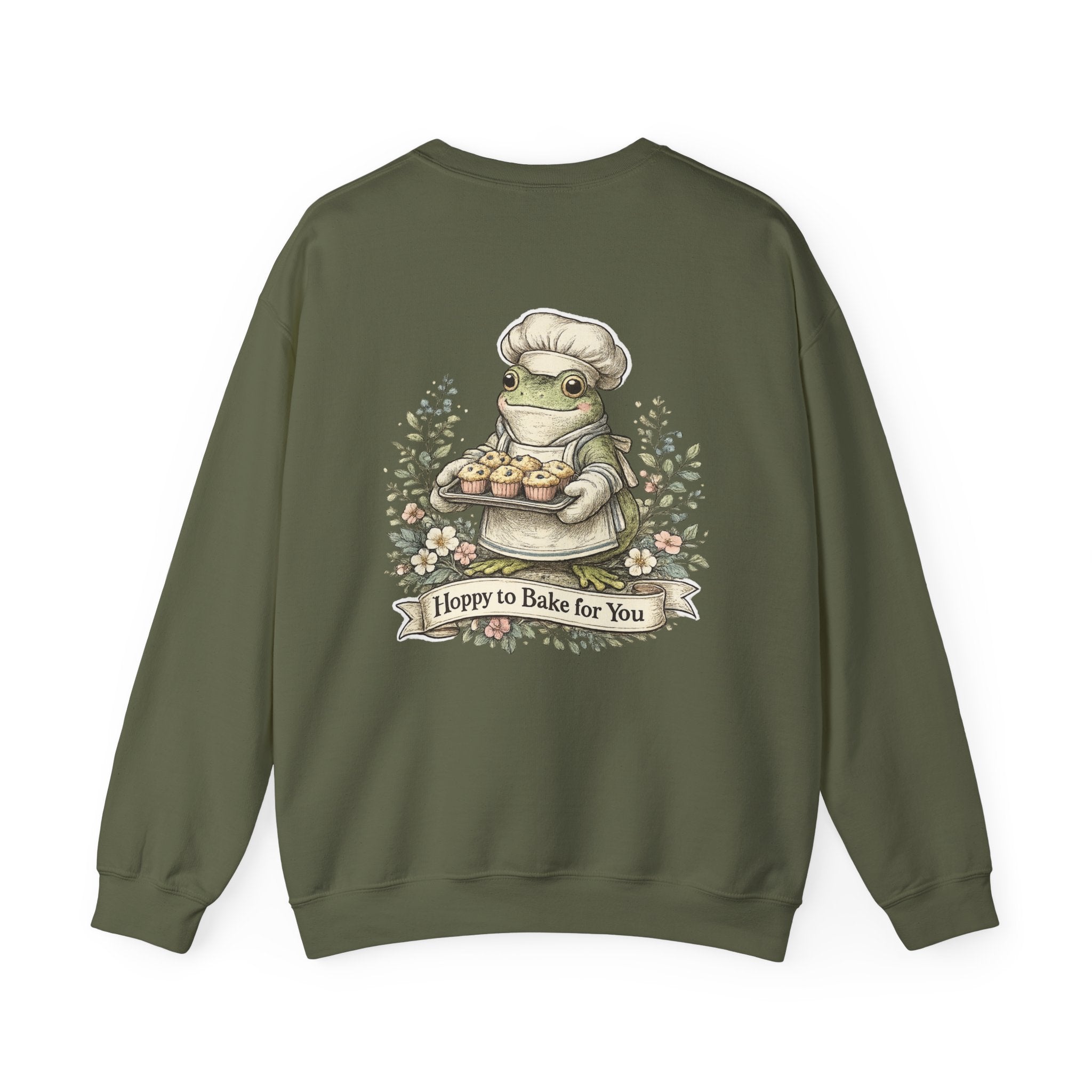 Hops Baking Co. Sweatshirt | Vintage Bakery Design