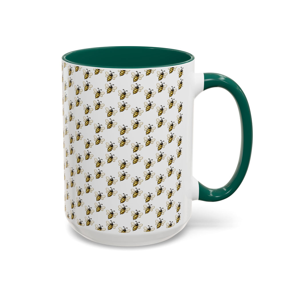 Honey Bee Pattern Mug | Ceramic Coffee Cup