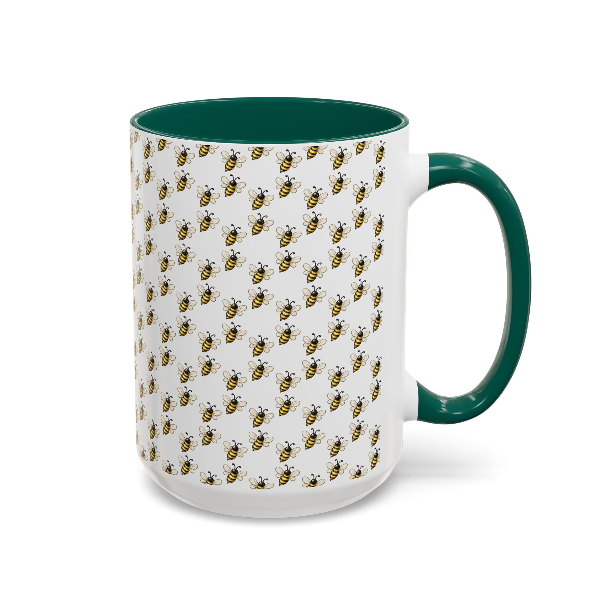 Honey Bee Pattern Mug | Ceramic Coffee Cup