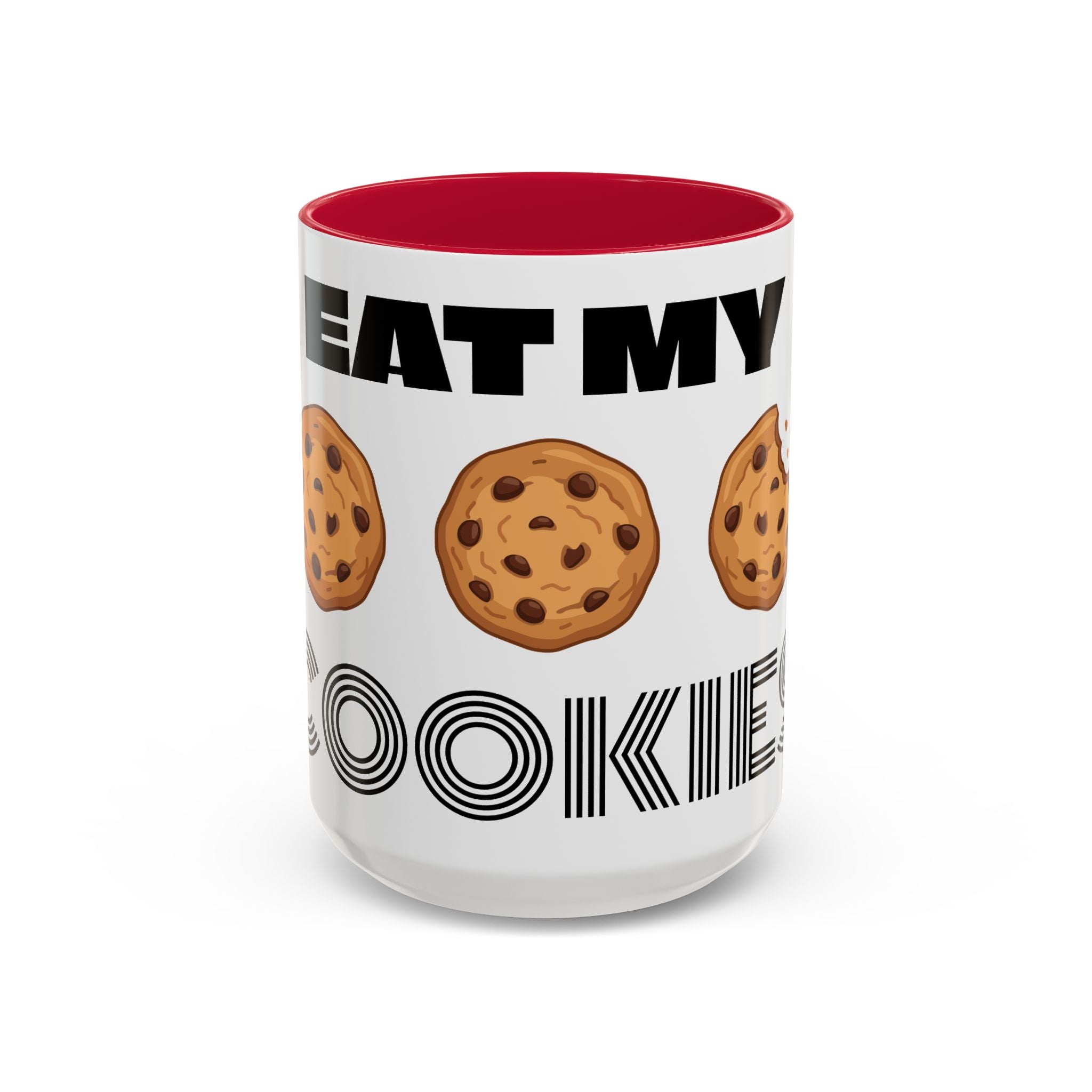 Eat My Cookies Mug | Chocolate Chip Cookie Illustration