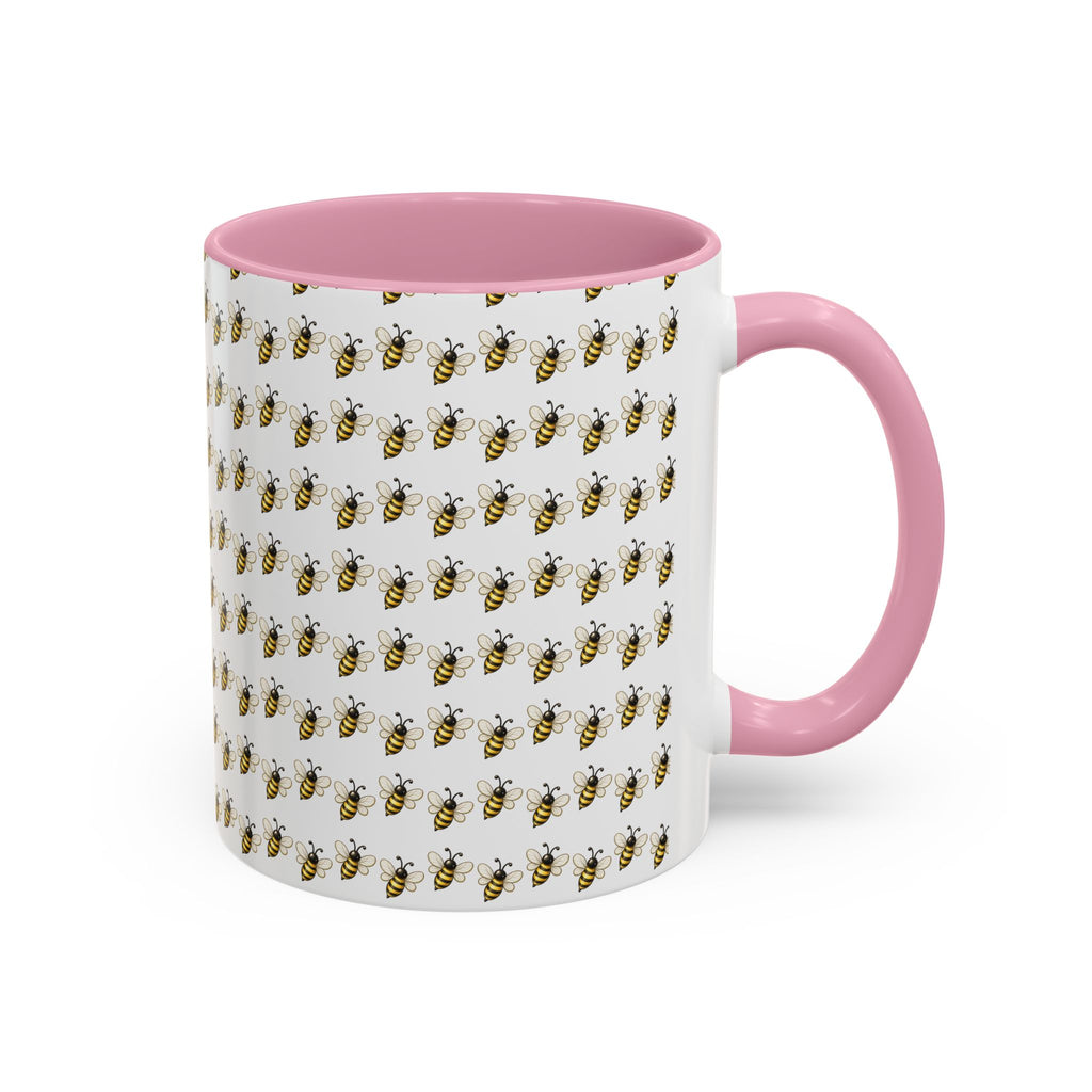 Honey Bee Pattern Mug | Ceramic Coffee Cup