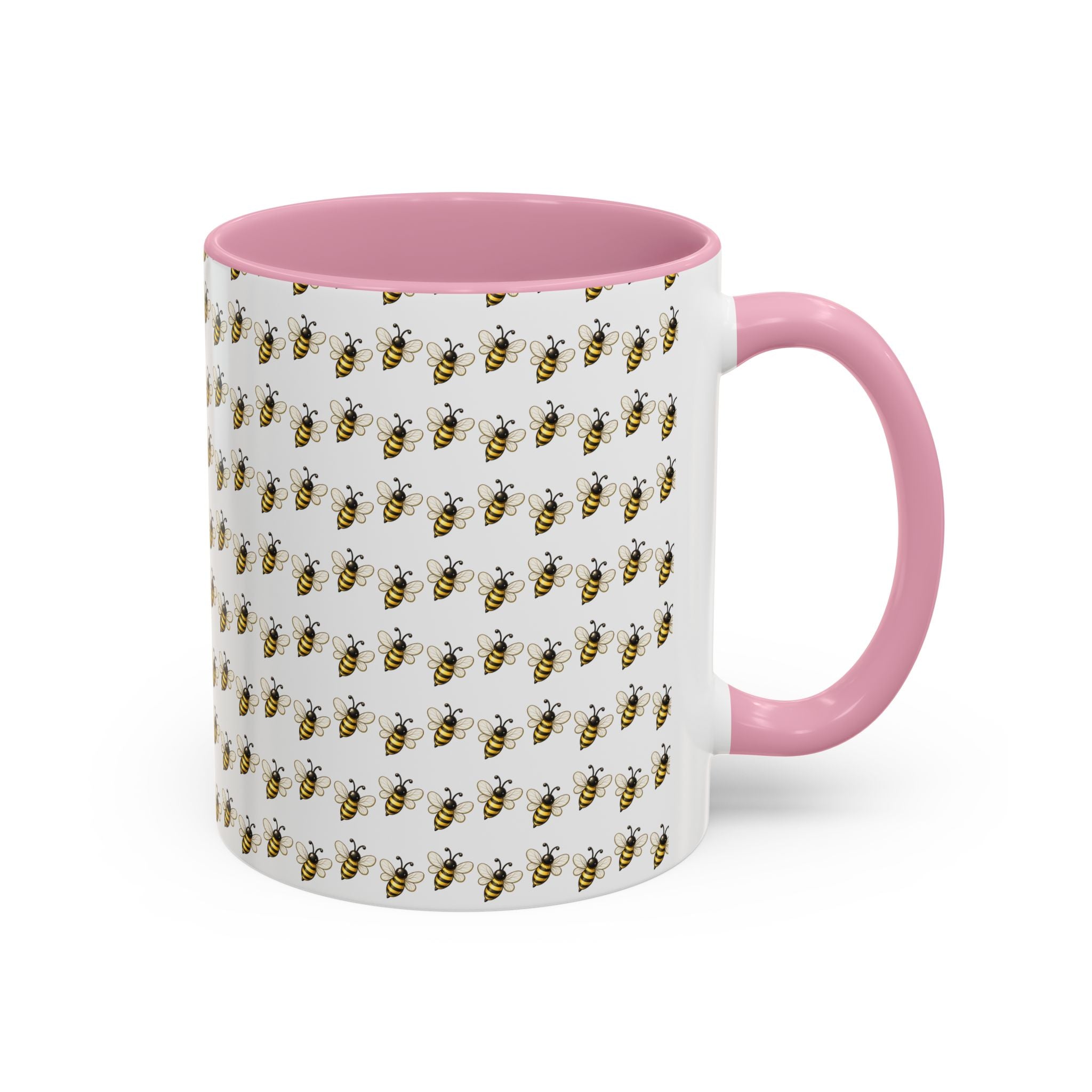 Honey Bee Pattern Mug | Ceramic Coffee Cup
