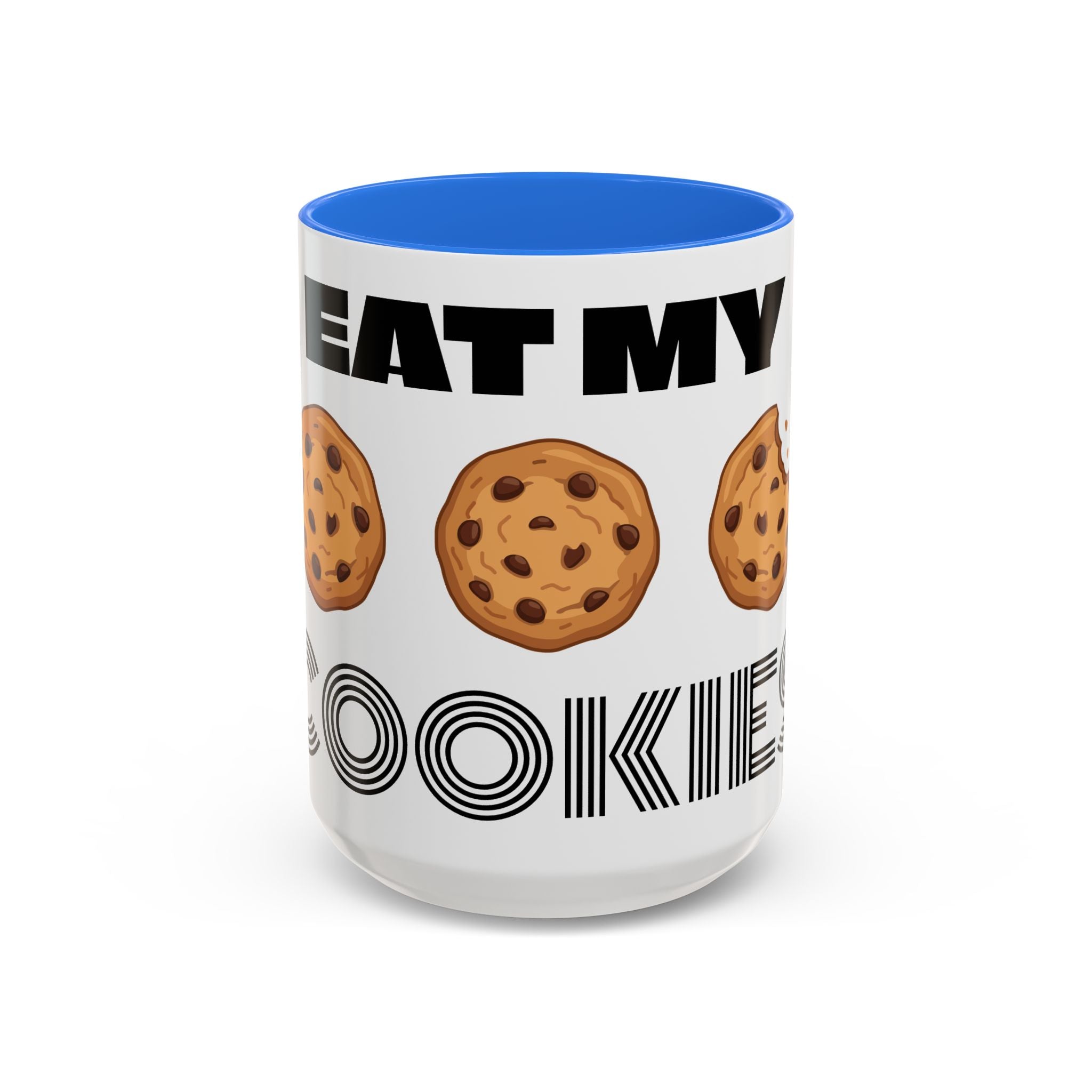Eat My Cookies Mug | Chocolate Chip Cookie Illustration