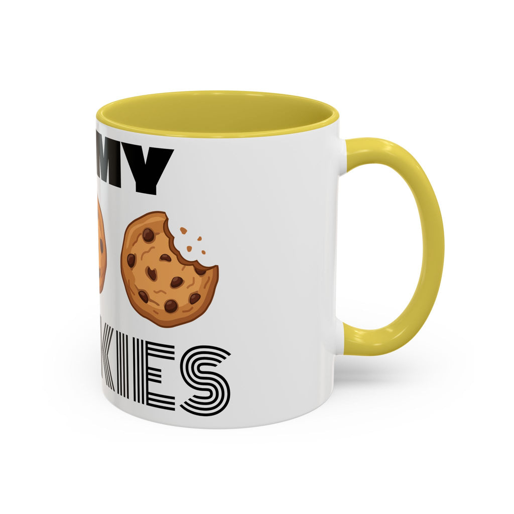 Eat My Cookies Mug | Chocolate Chip Cookie Illustration
