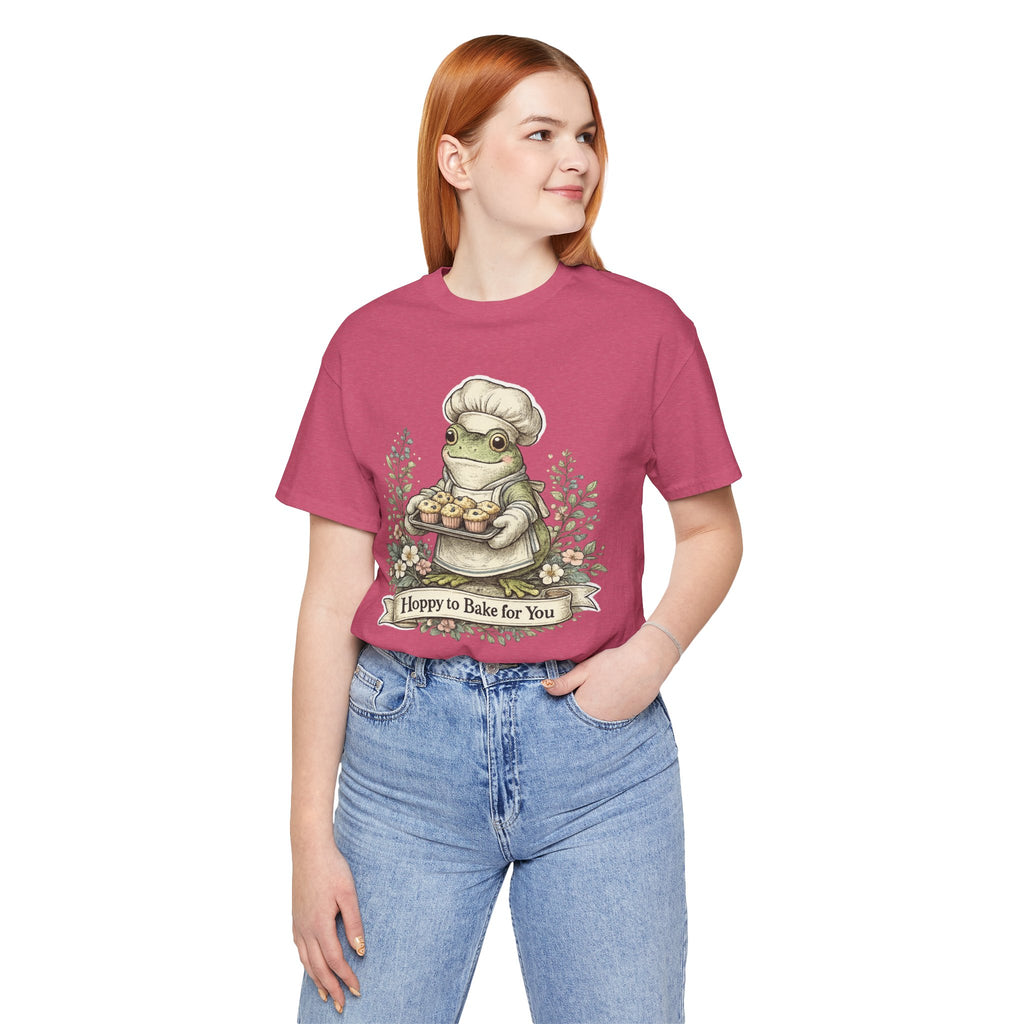 Hoppy to Bake for You Tee | Baking Illustration Shirt