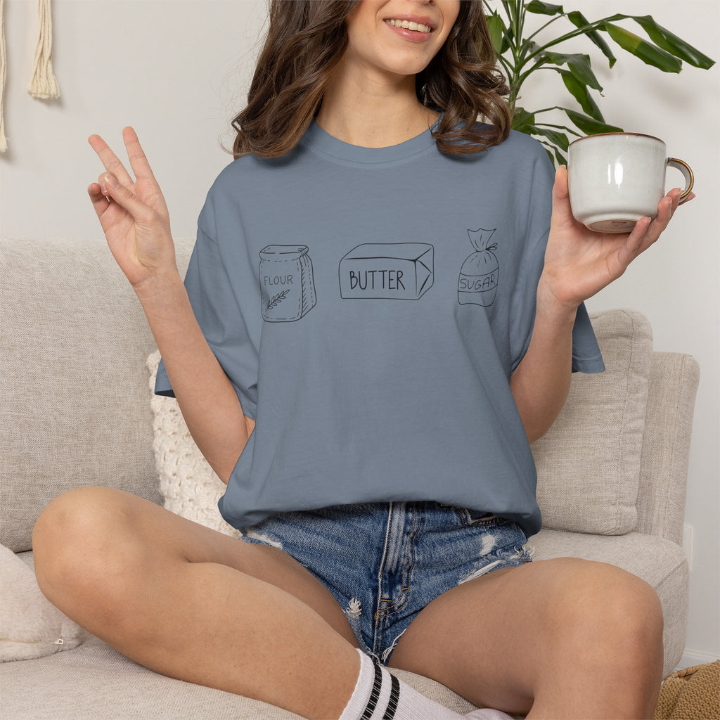 Doodles: Milk • Butter • Bread Illustrated T-Shirt