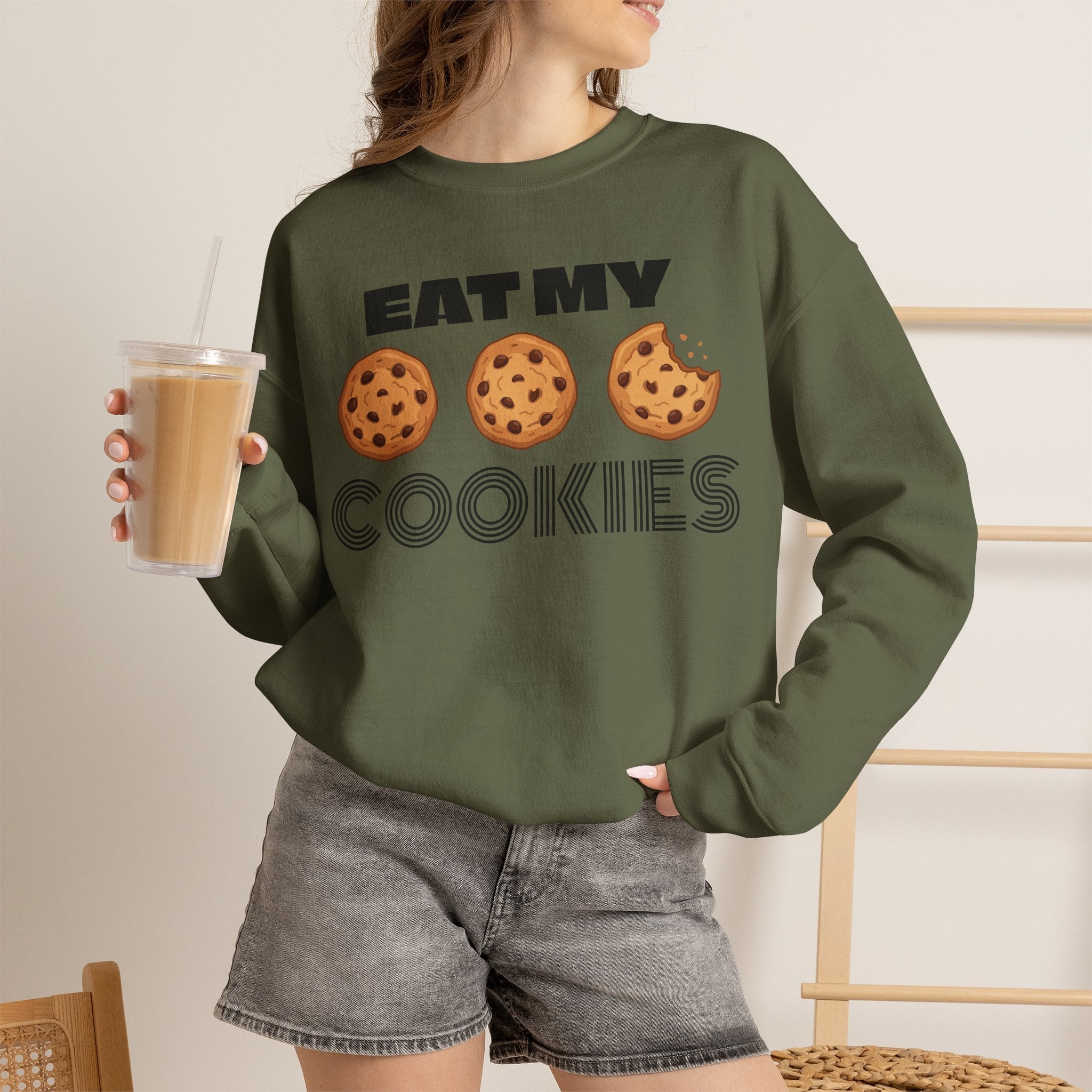 Chocolate Chip Cookies sweatshirt | cookie design