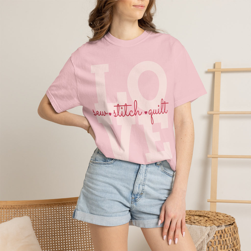 Sew Stitch Quilt Love | T-Shirt