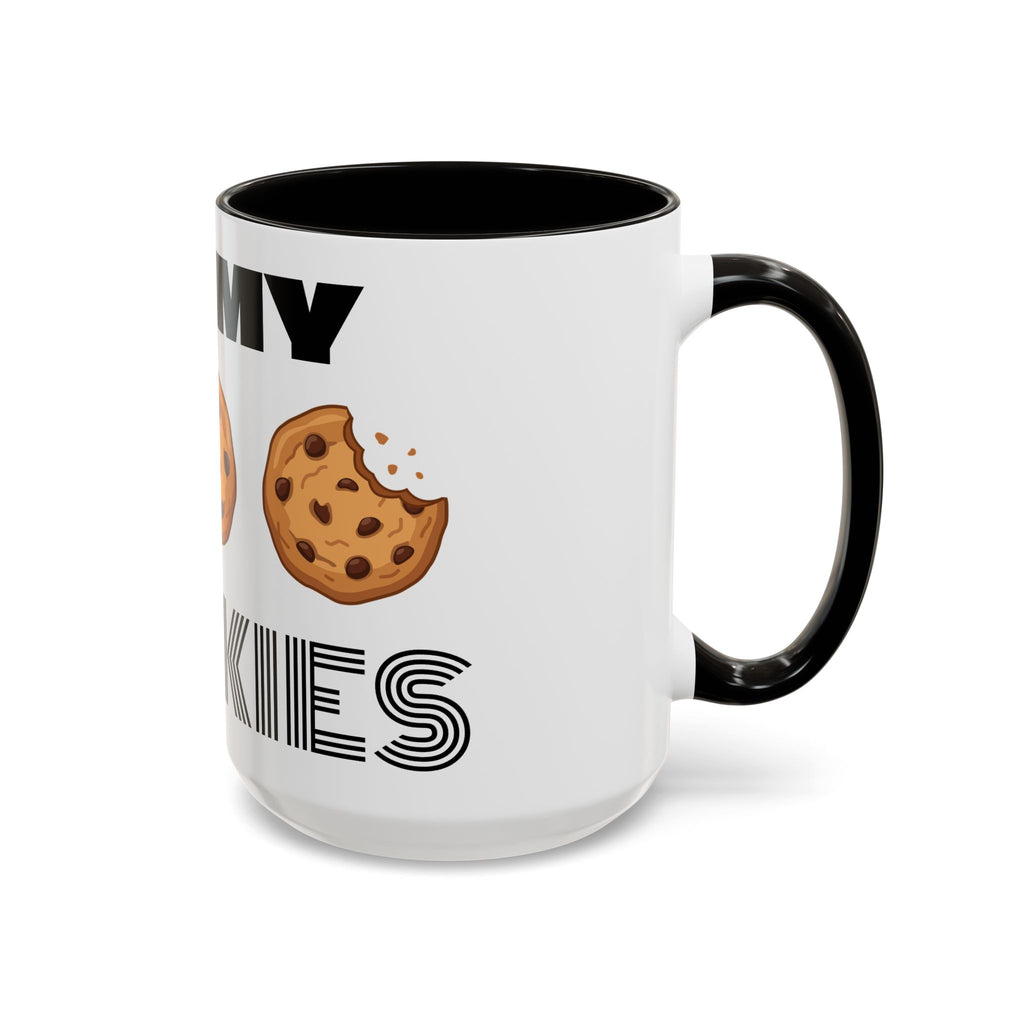 Eat My Cookies Mug | Chocolate Chip Cookie Illustration