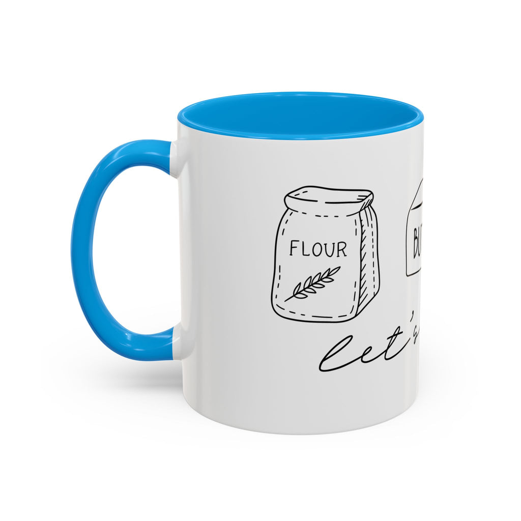 Baking Ingredients Illustration Mug | Ceramic Mug