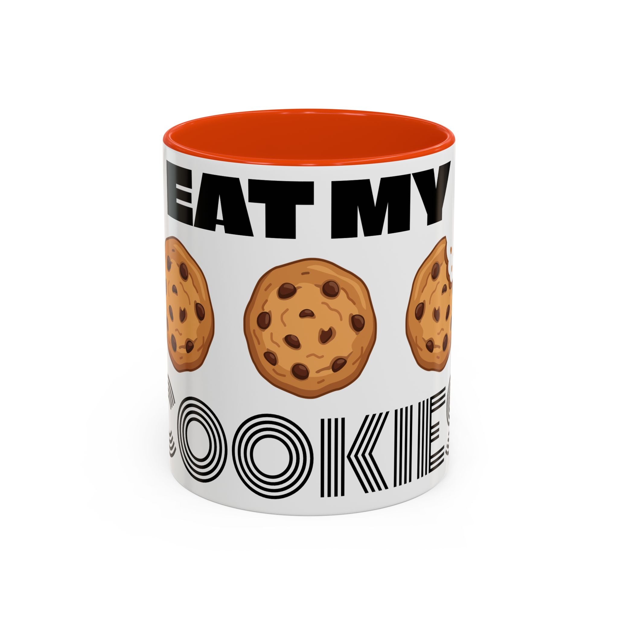 Eat My Cookies Mug | Chocolate Chip Cookie Illustration