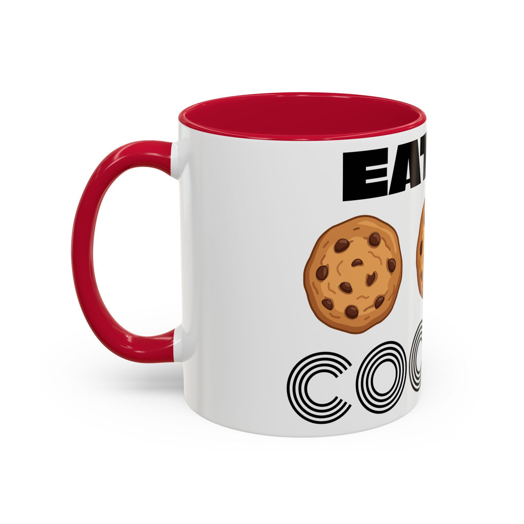 Eat My Cookies Mug | Chocolate Chip Cookie Illustration