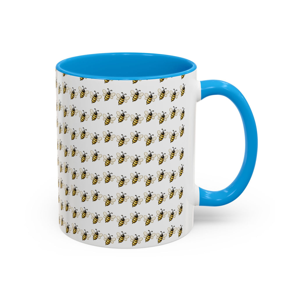 Honey Bee Pattern Mug | Ceramic Coffee Cup