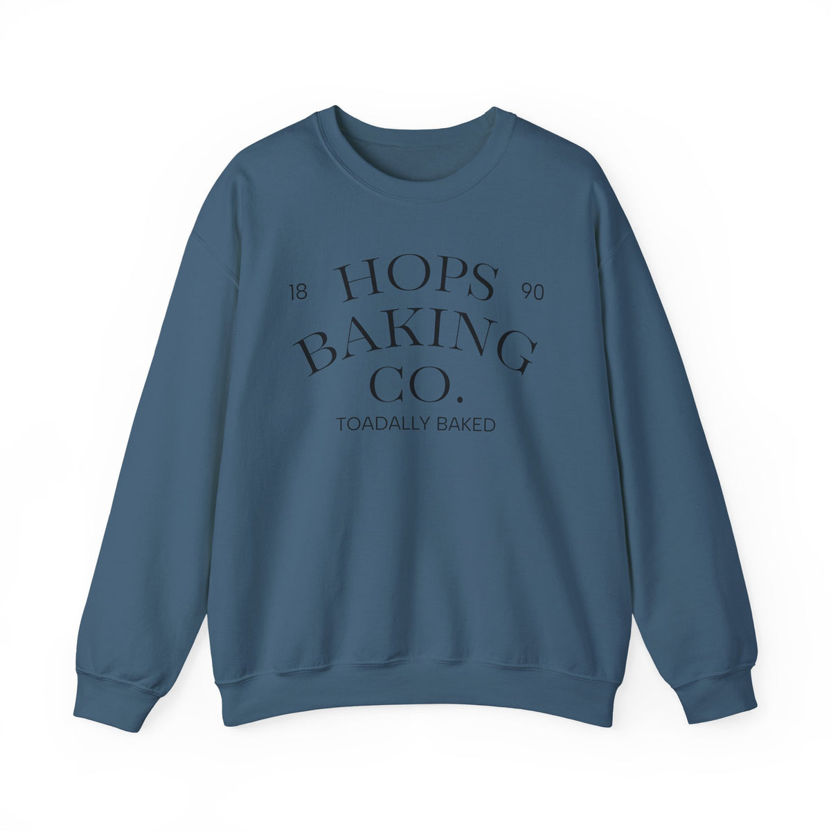 Hops Baking Co. Sweatshirt | Vintage Bakery Design