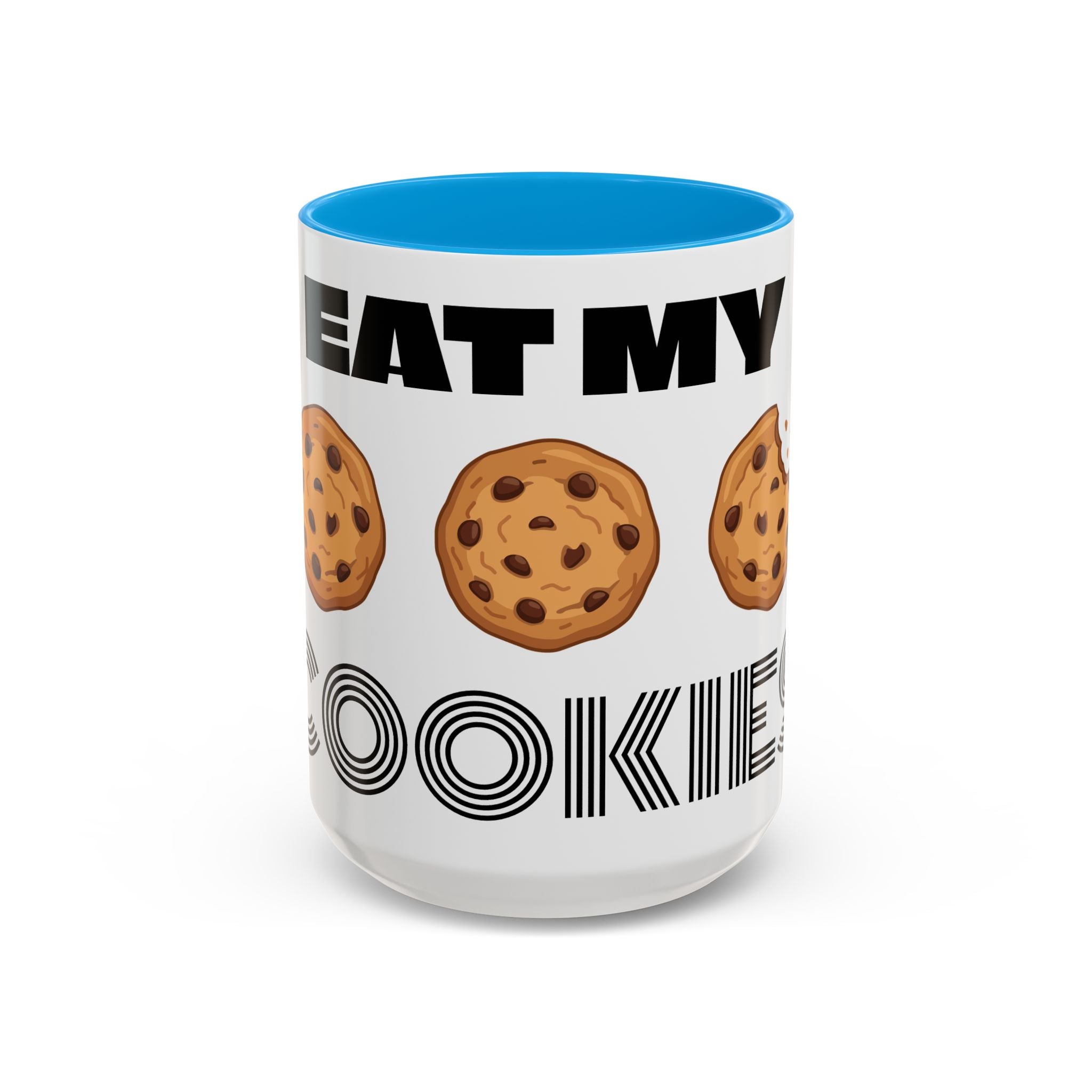 Eat My Cookies Mug | Chocolate Chip Cookie Illustration