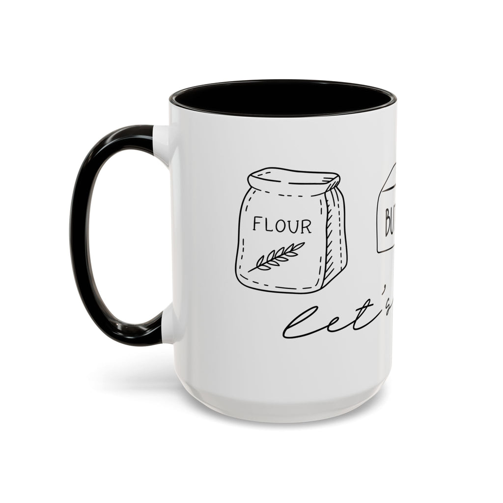 Baking Ingredients Illustration Mug | Ceramic Mug