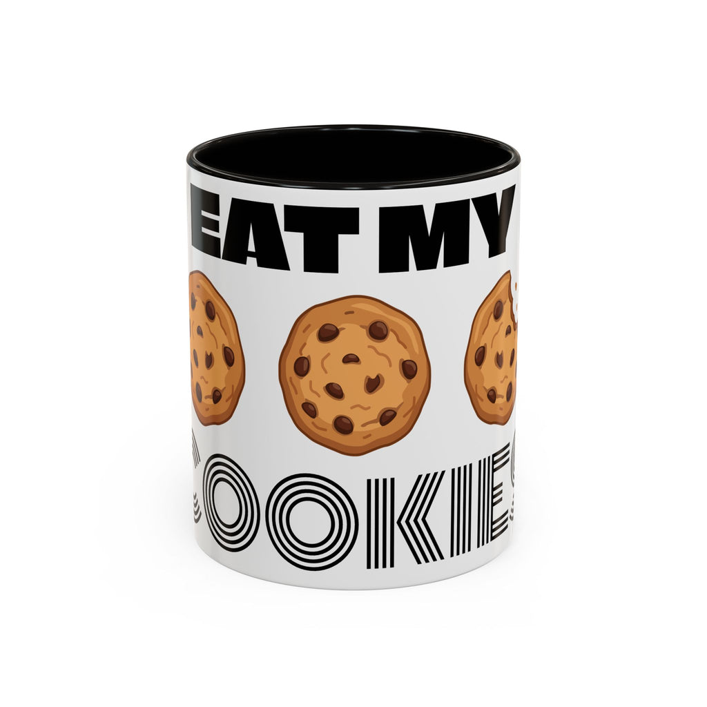 Eat My Cookies Mug | Chocolate Chip Cookie Illustration