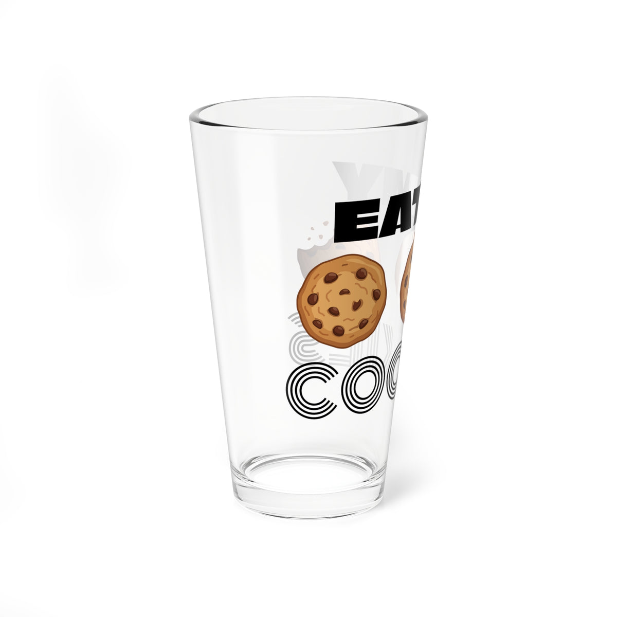 Eat My Cookies Glass | 16oz Drinking Glass
