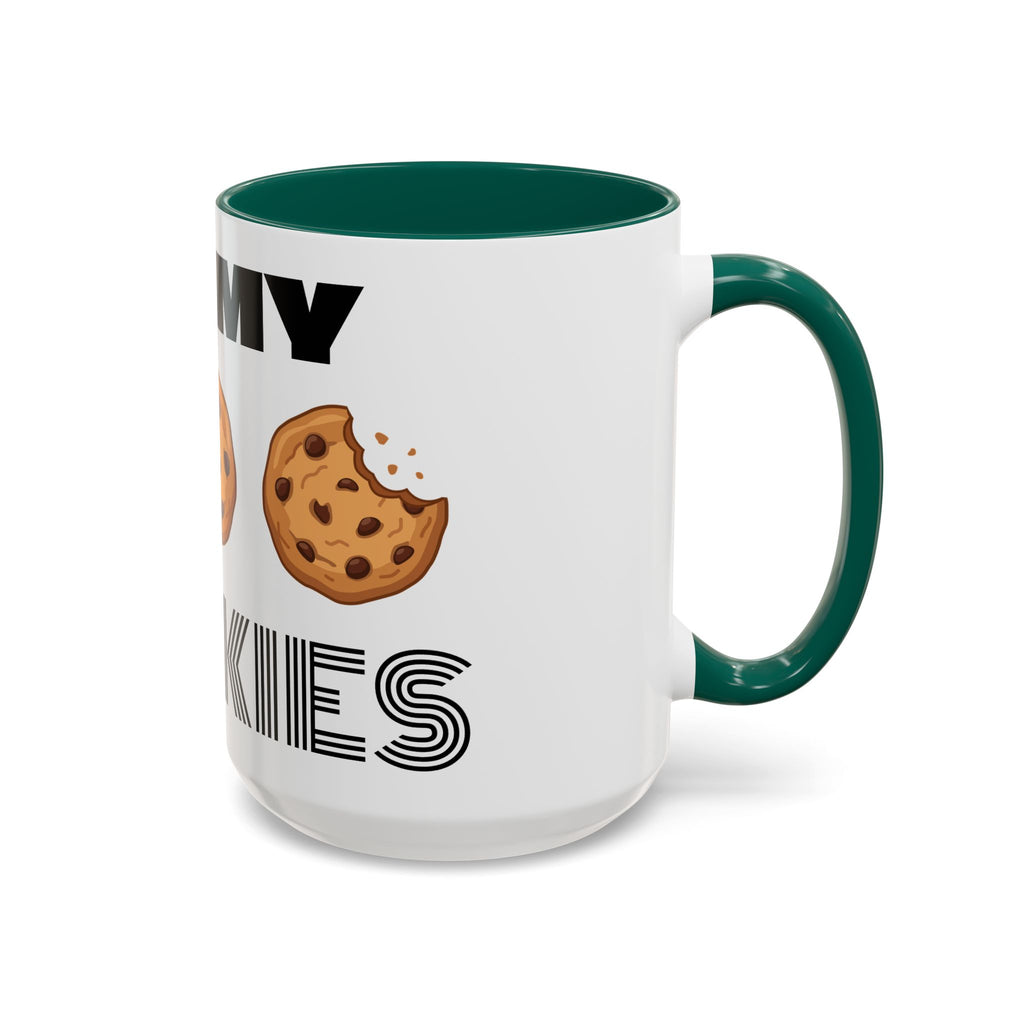 Eat My Cookies Mug | Chocolate Chip Cookie Illustration