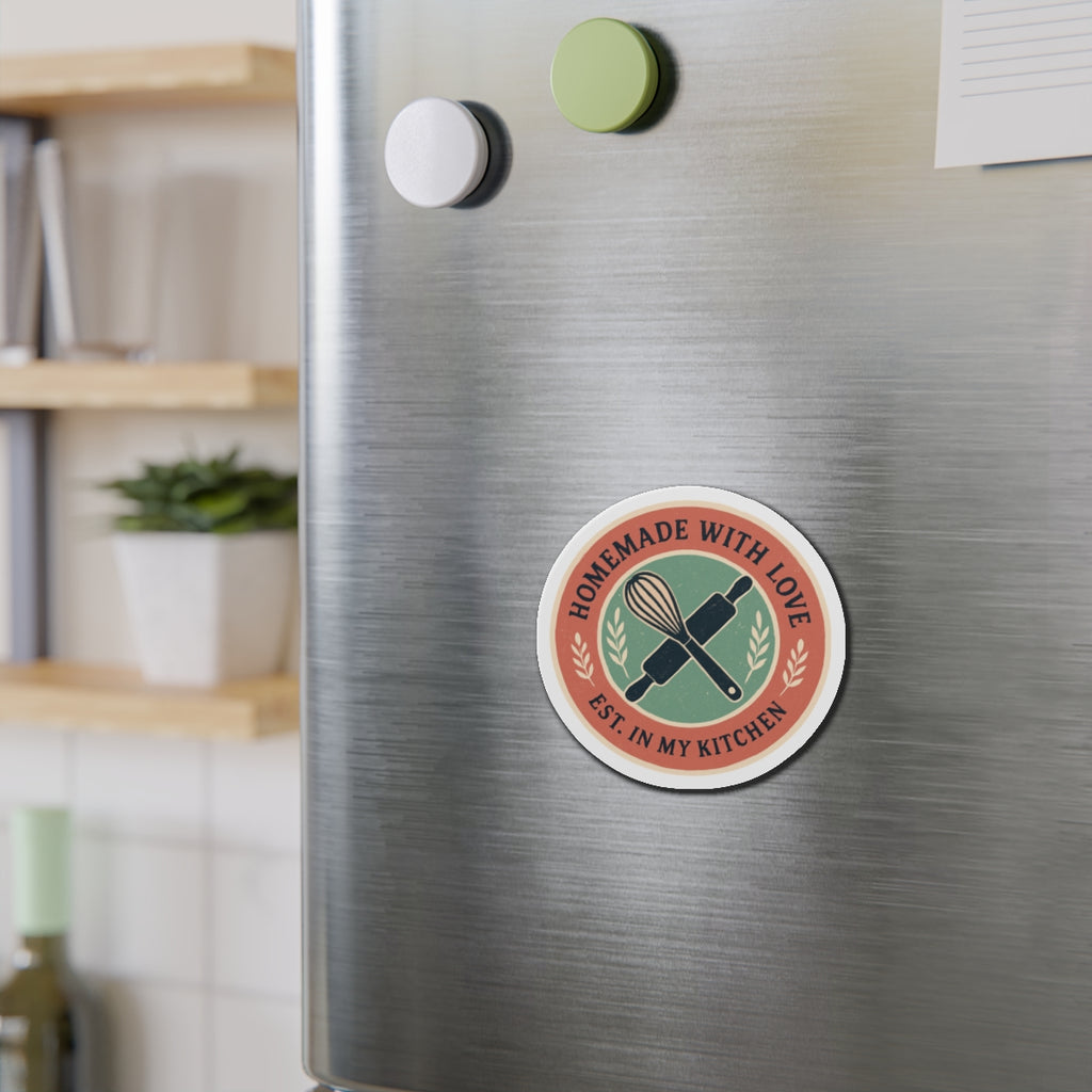 Homemade With Love | Die-Cut Magnet