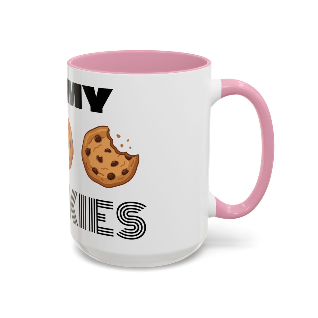 Eat My Cookies Mug | Chocolate Chip Cookie Illustration