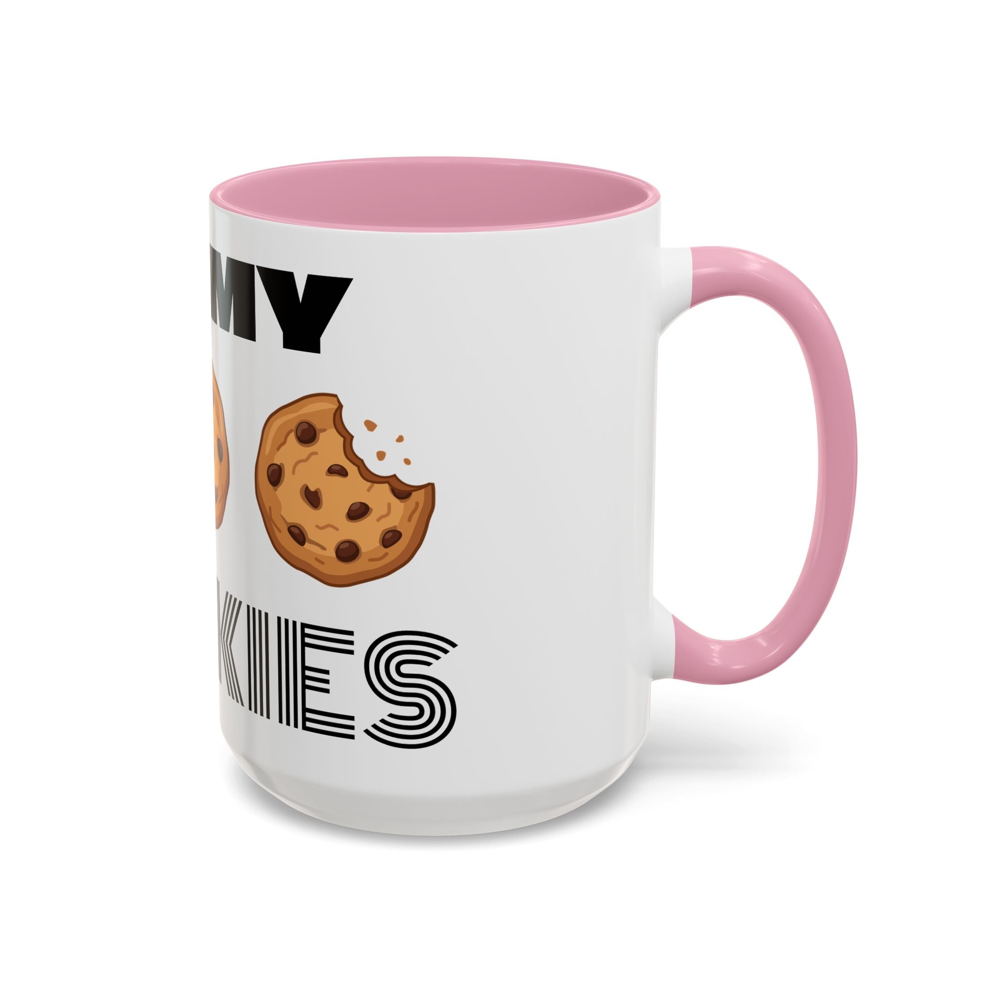 Eat My Cookies Mug | Chocolate Chip Cookie Illustration
