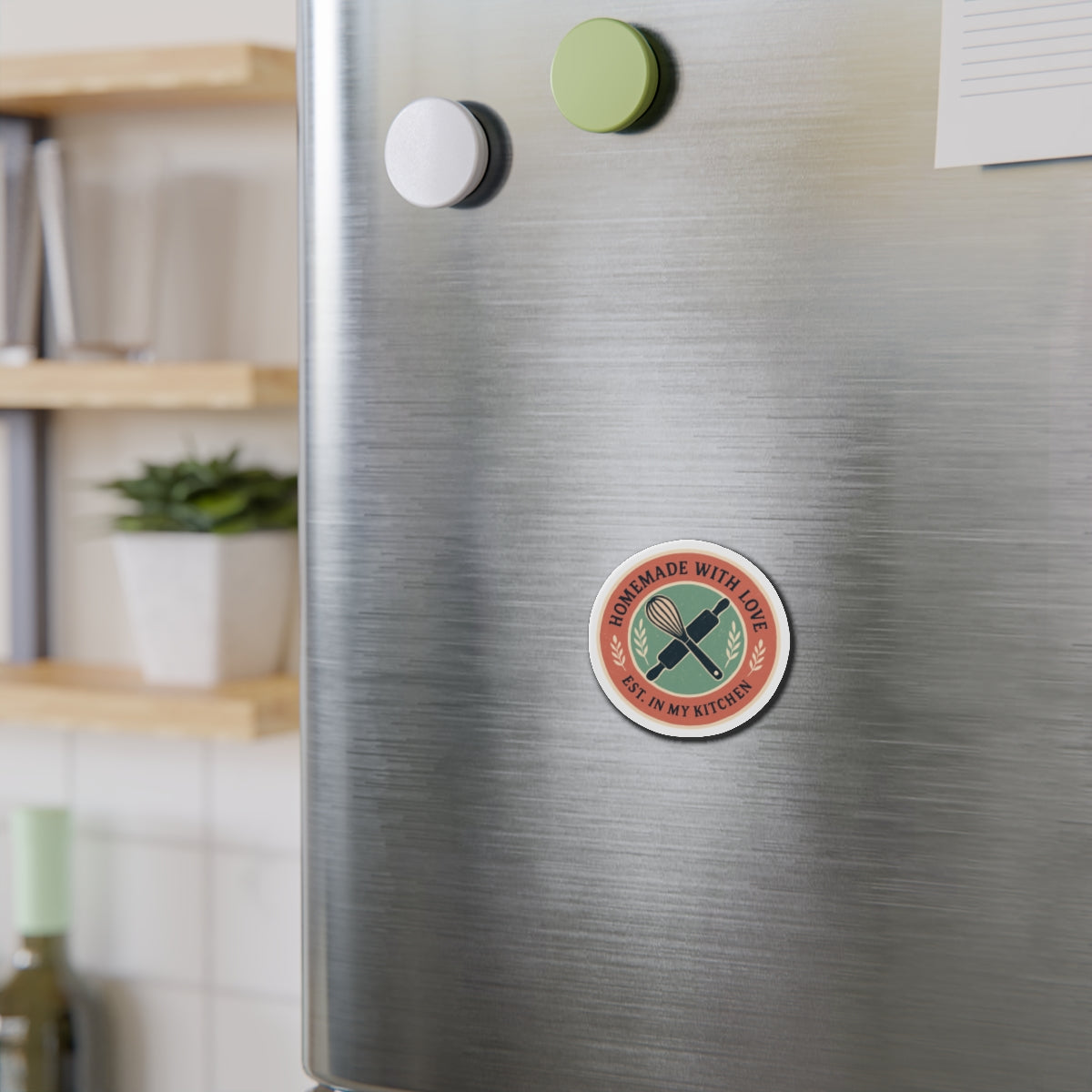 Homemade With Love | Die-Cut Magnet