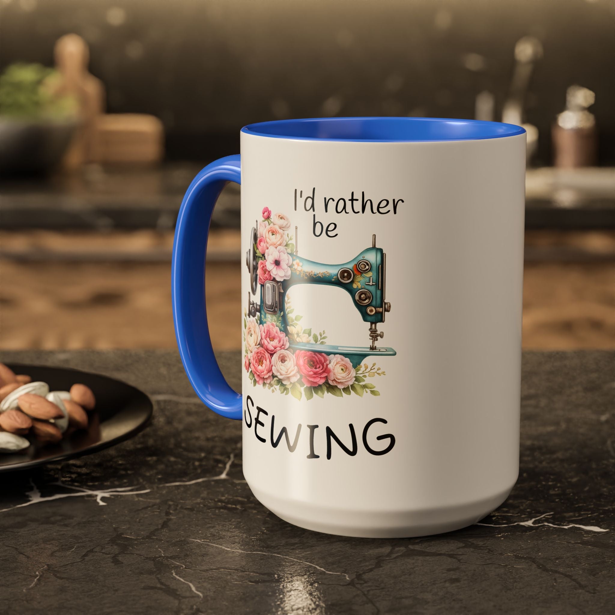 Colorful Camper Van Illustration Mug | Ceramic