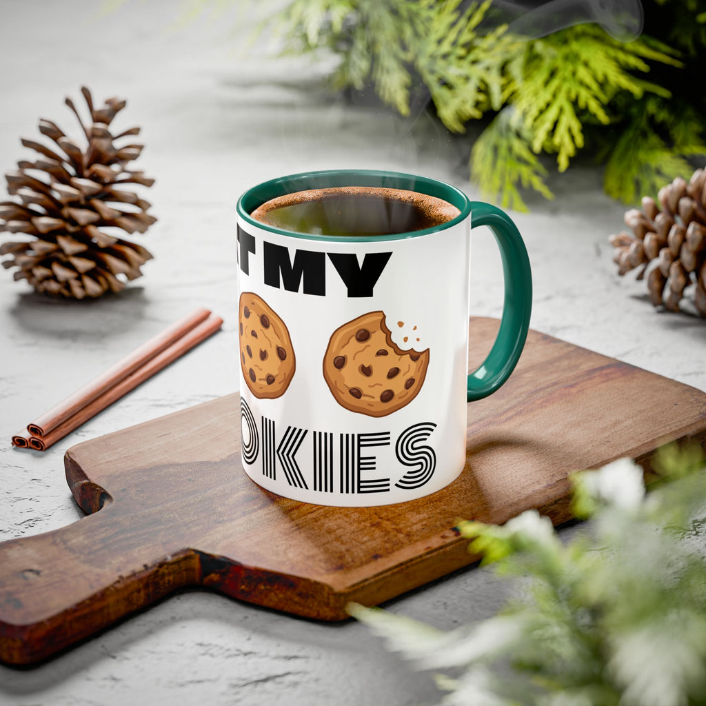 Eat My Cookies Mug | Chocolate Chip Cookie Illustration