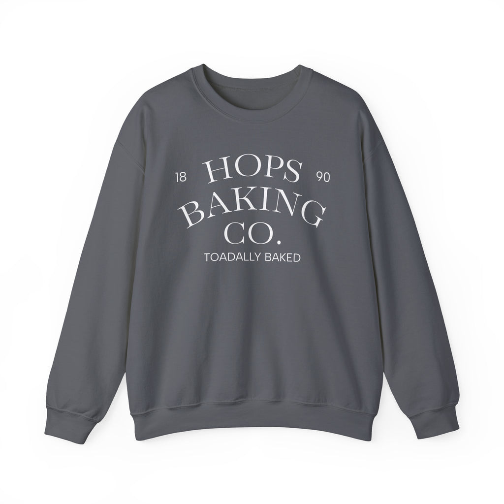 Hops Baking Co. Sweatshirt | Vintage Bakery Design