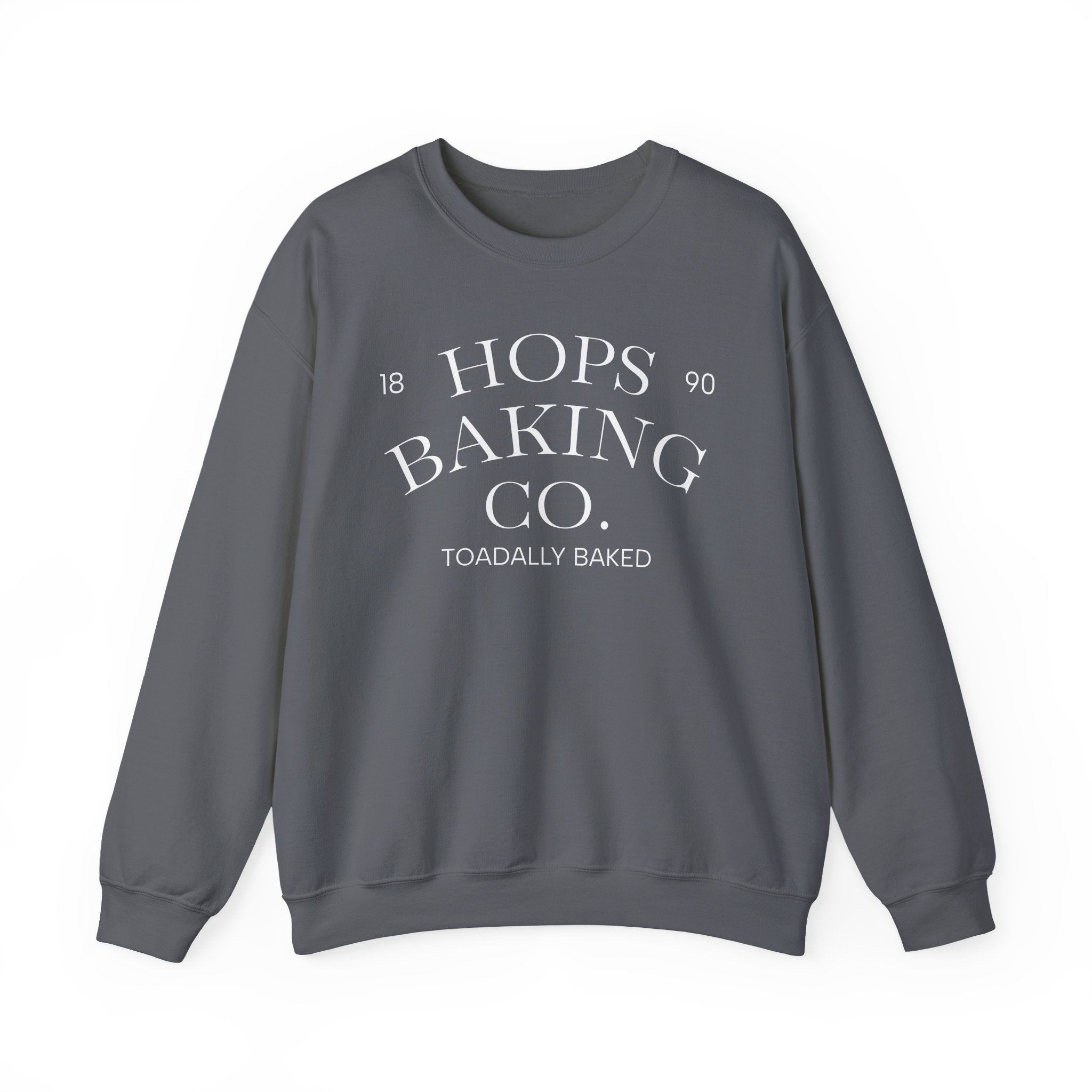Hops Baking Co. Sweatshirt | Vintage Bakery Design