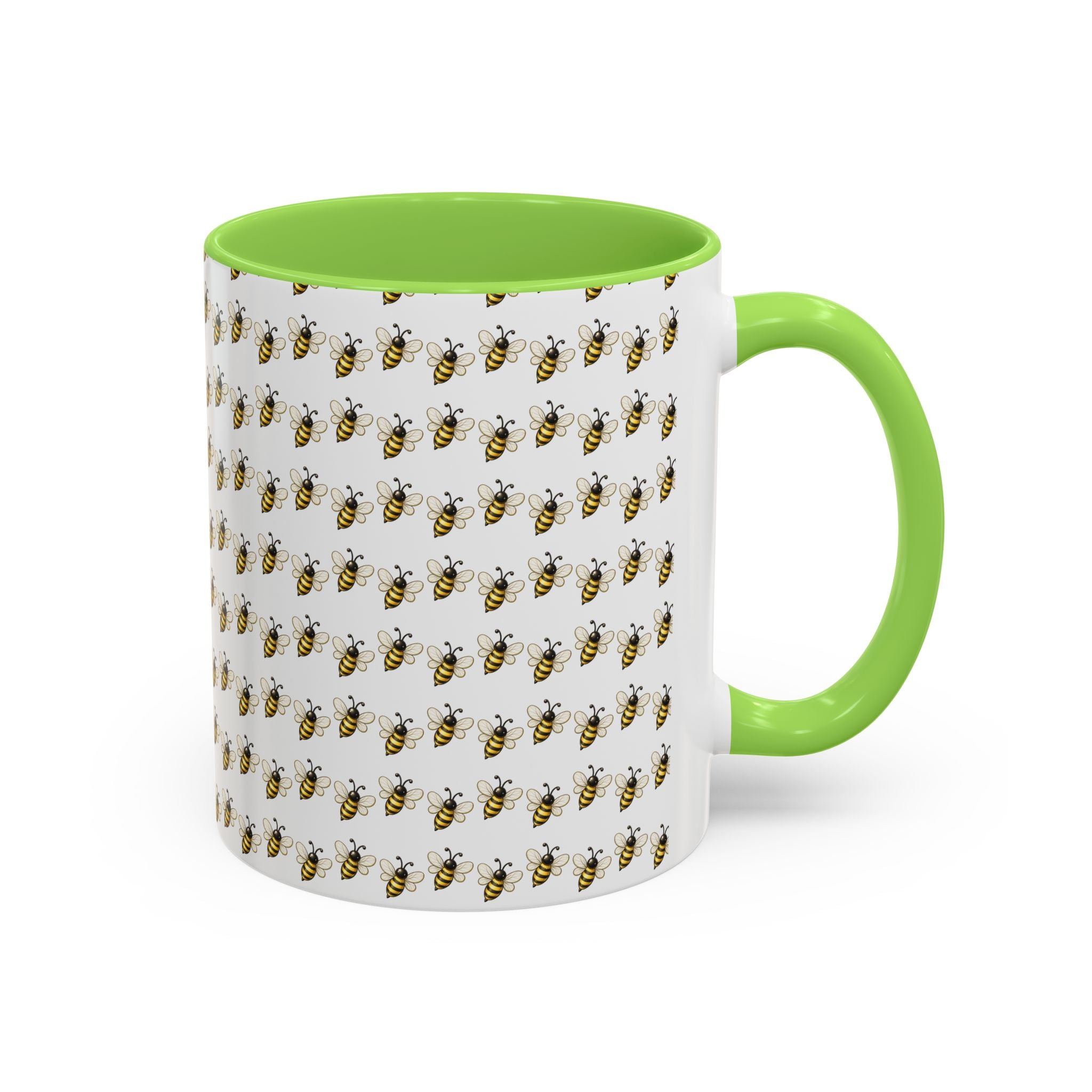 Honey Bee Pattern Mug | Ceramic Coffee Cup