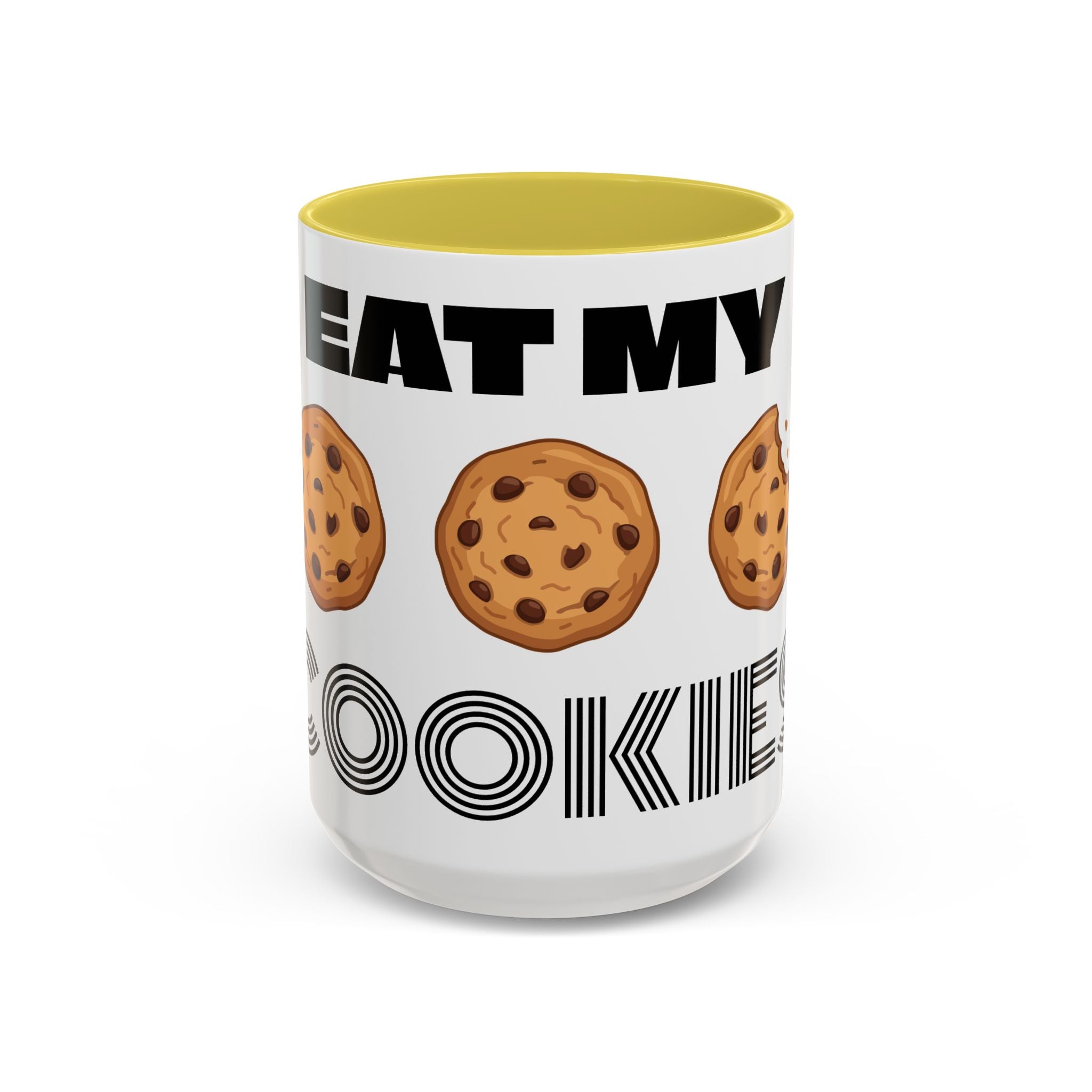 Eat My Cookies Mug | Chocolate Chip Cookie Illustration