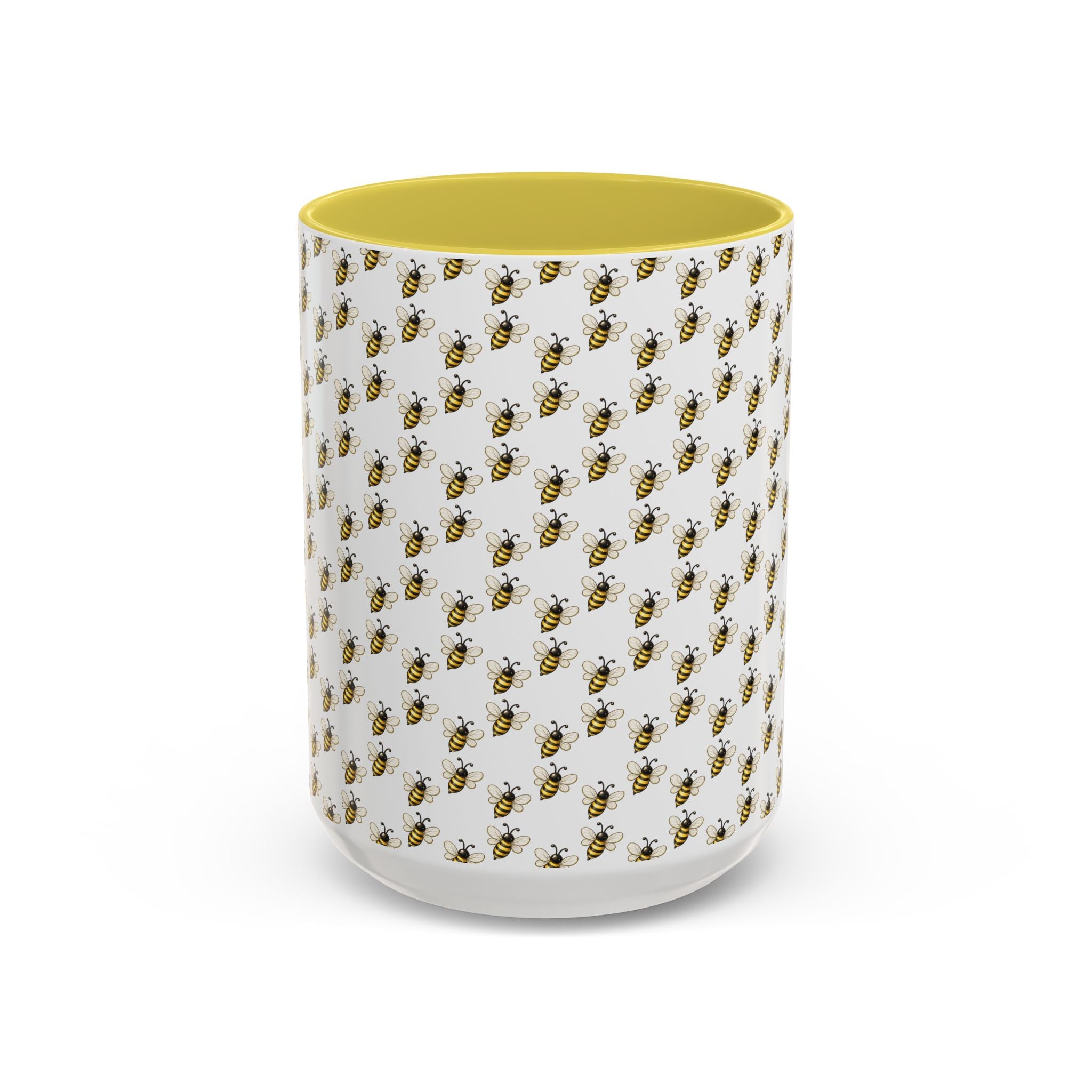 Honey Bee Pattern Mug | Ceramic Coffee Cup