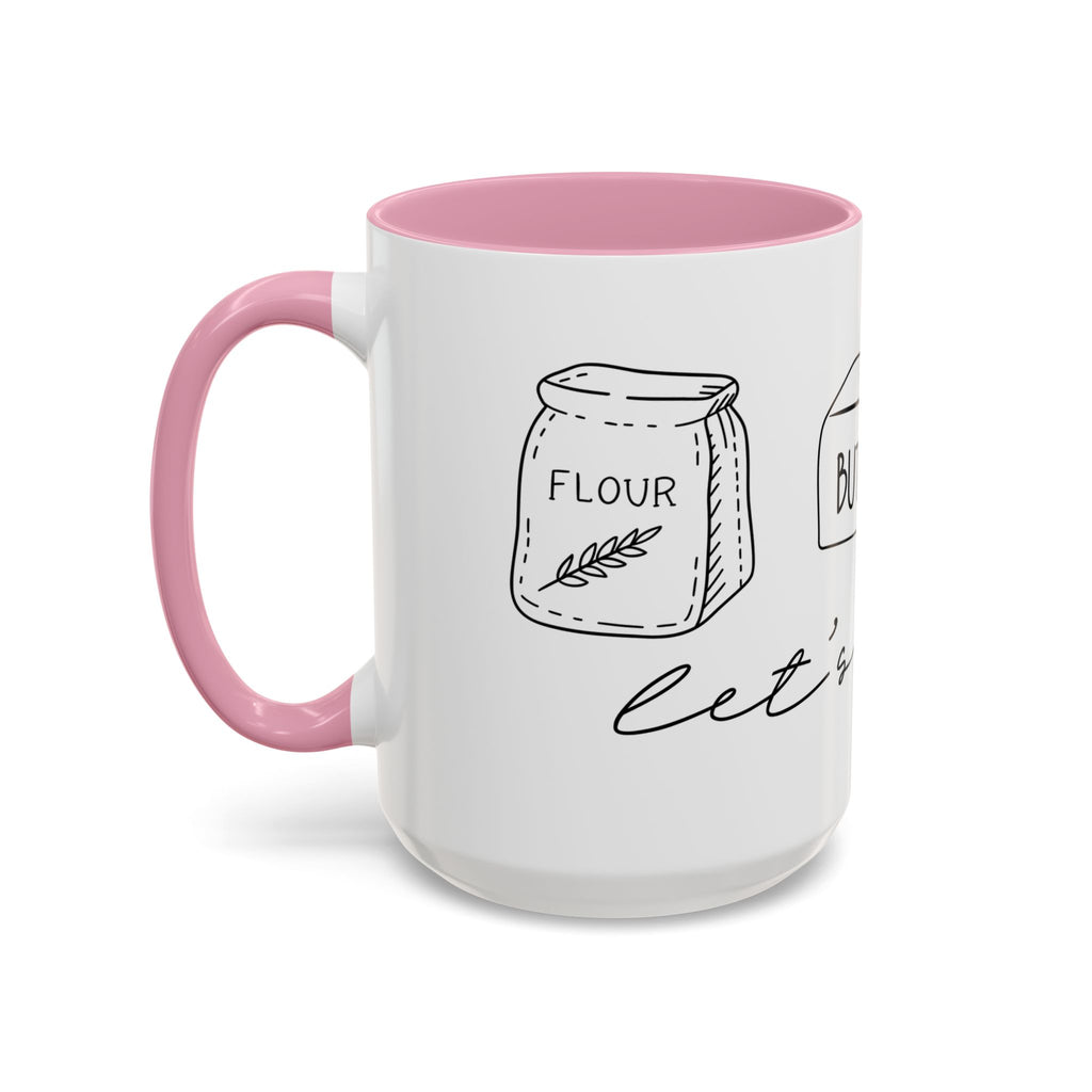 Baking Ingredients Illustration Mug | Ceramic Mug