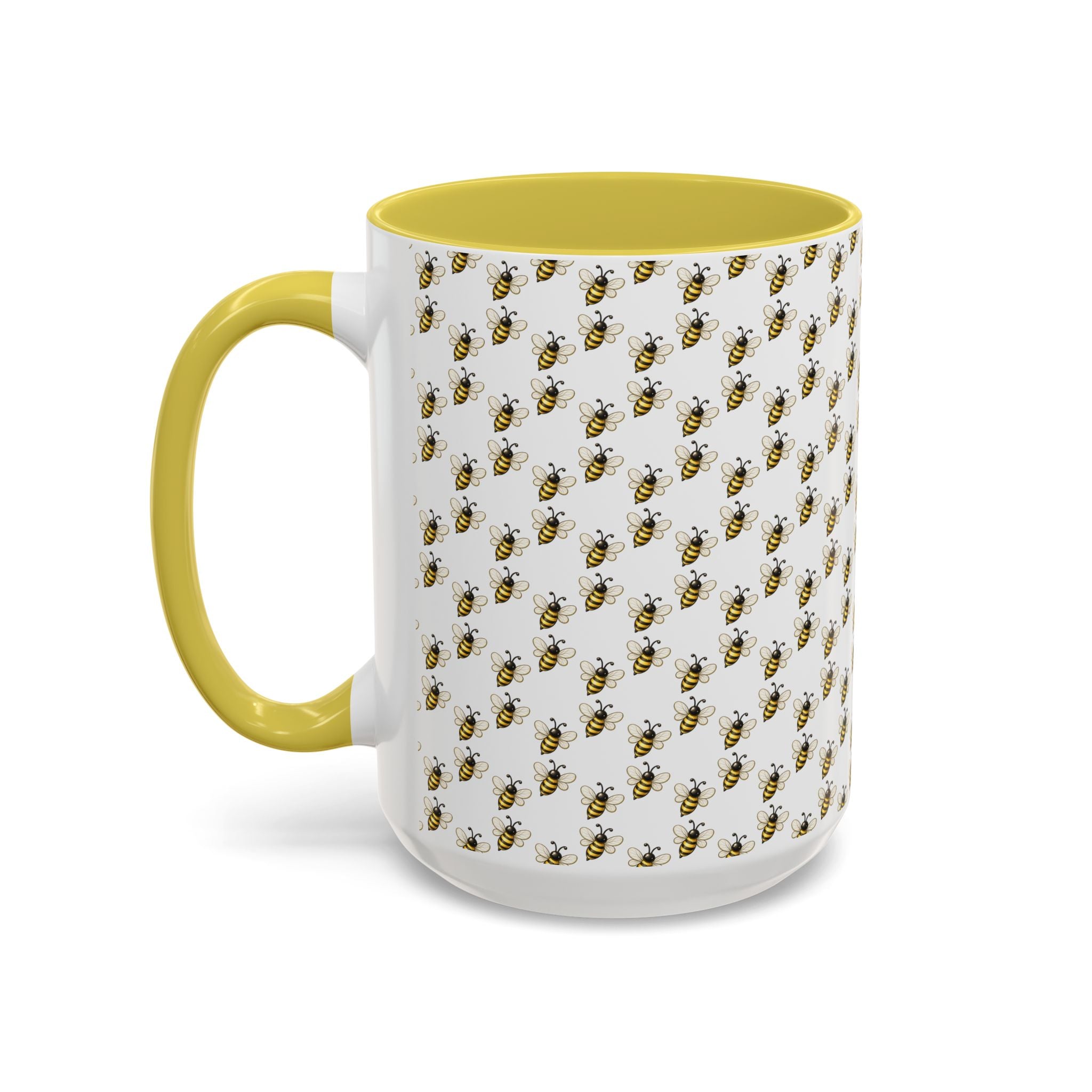 Honey Bee Pattern Mug | Ceramic Coffee Cup
