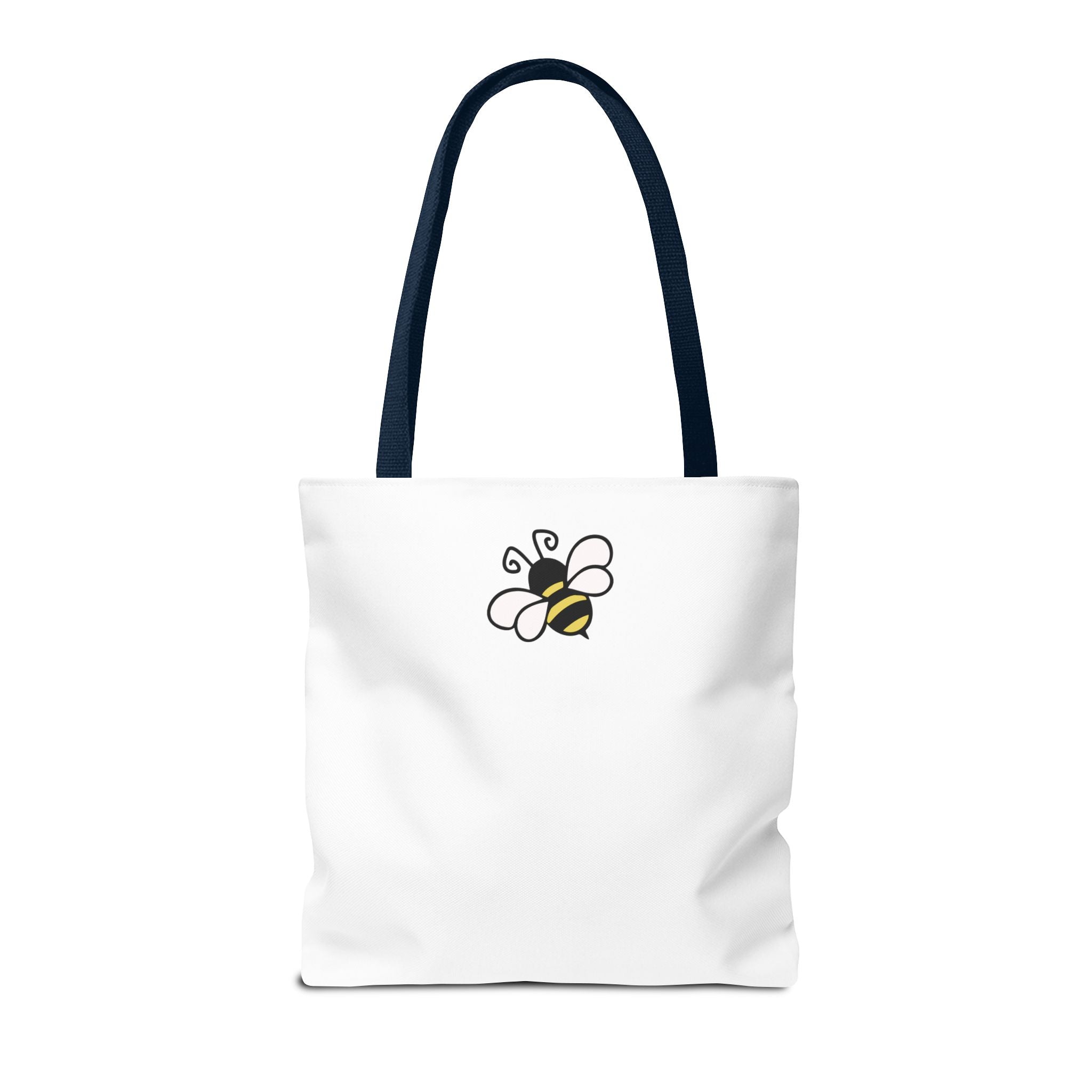 Sew Bee-utiful Tote Bag White | bee sewing craft motif