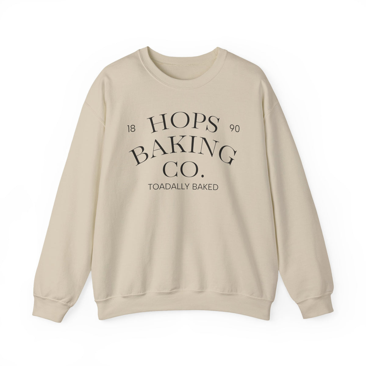 Hops Baking Co. Sweatshirt | Vintage Bakery Design