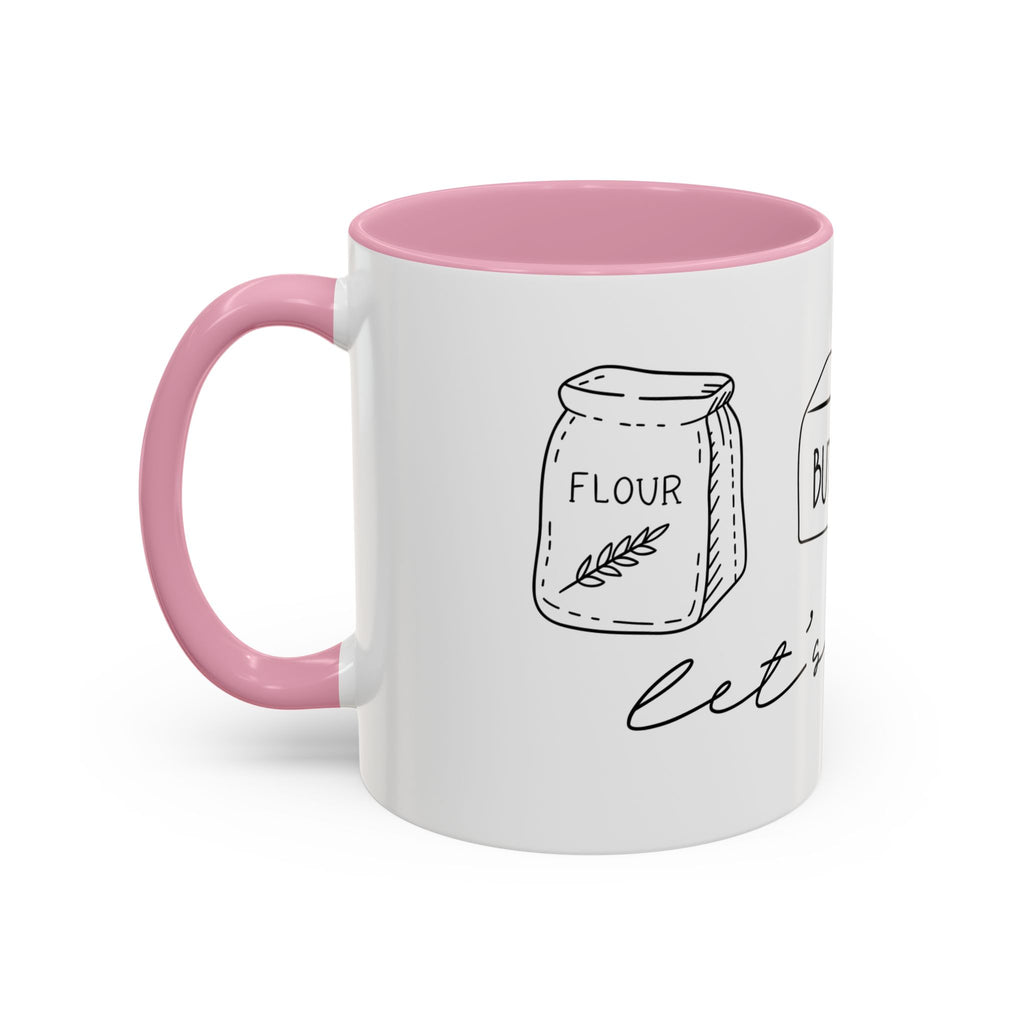 Baking Ingredients Illustration Mug | Ceramic Mug