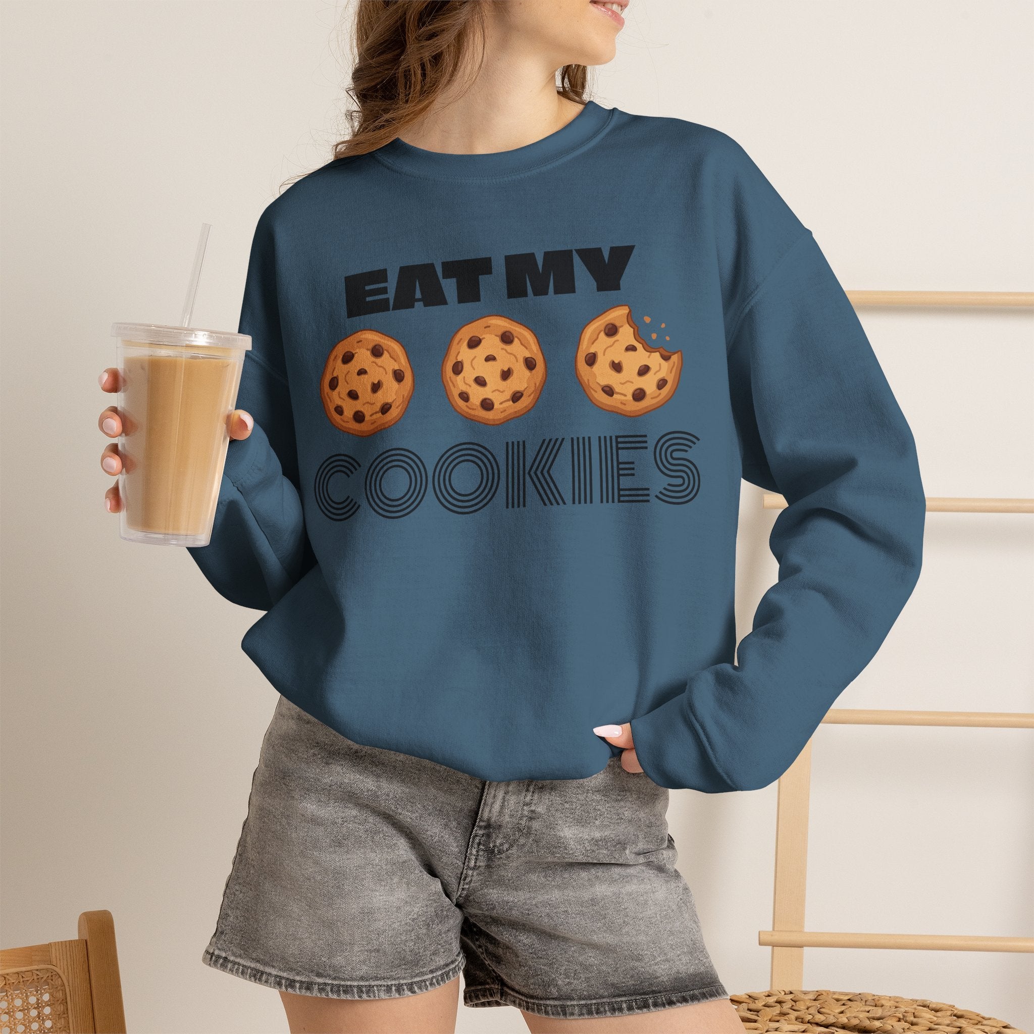 Chocolate Chip Cookies sweatshirt | cookie design